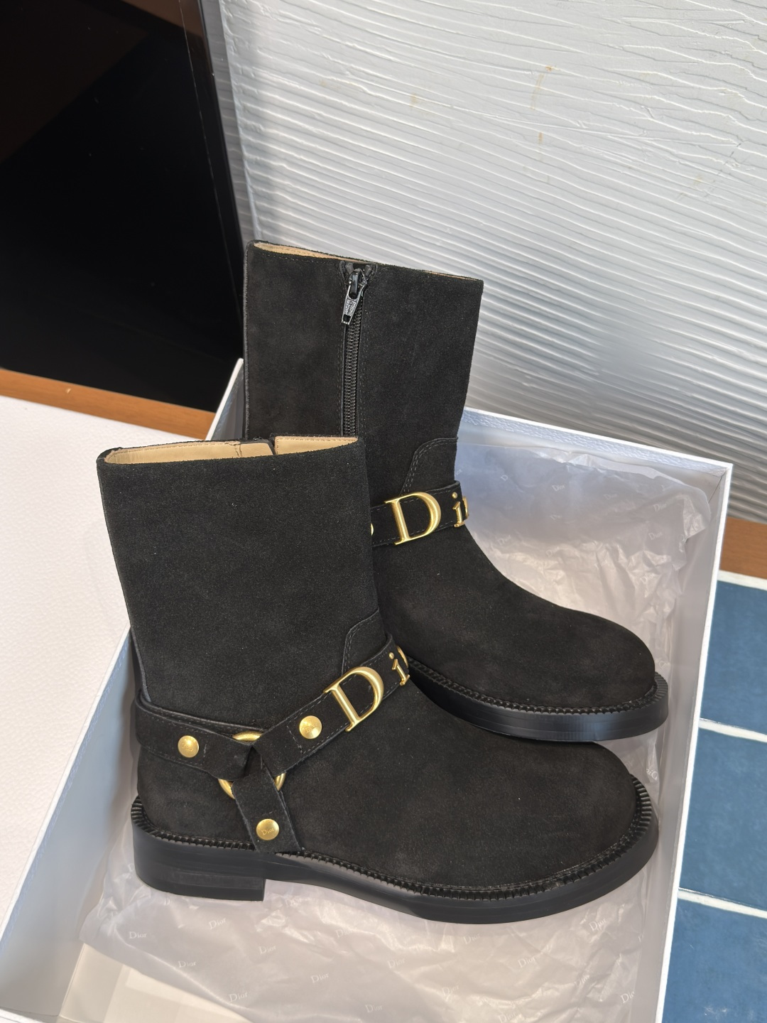 Cheap Dior Boots For Women in 226637, $130 USD- [IB226637] - Replica Dior Boots For Women