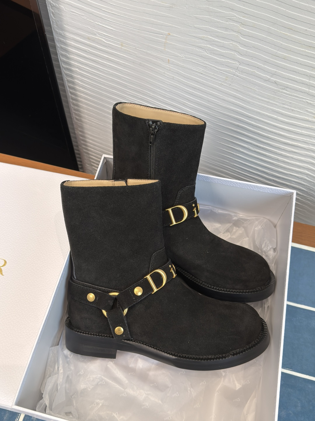 Cheap Dior Boots For Women in 226639, $130 USD- [IB226639] - Replica Dior Boots For Women