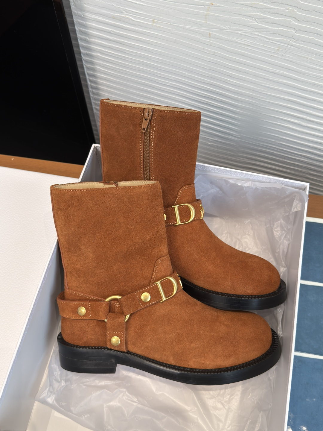 Cheap Dior Boots For Women in 226640, $130 USD- [IB226640] - Replica Dior Boots For Women