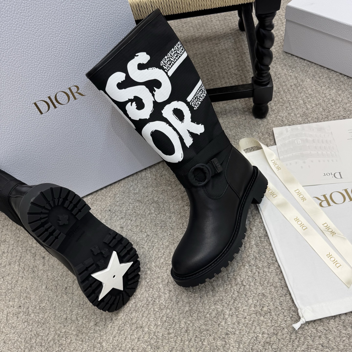 Cheap Dior Boots For Women in 226648, $130 USD- [IB226648] - Replica Dior Boots For Women