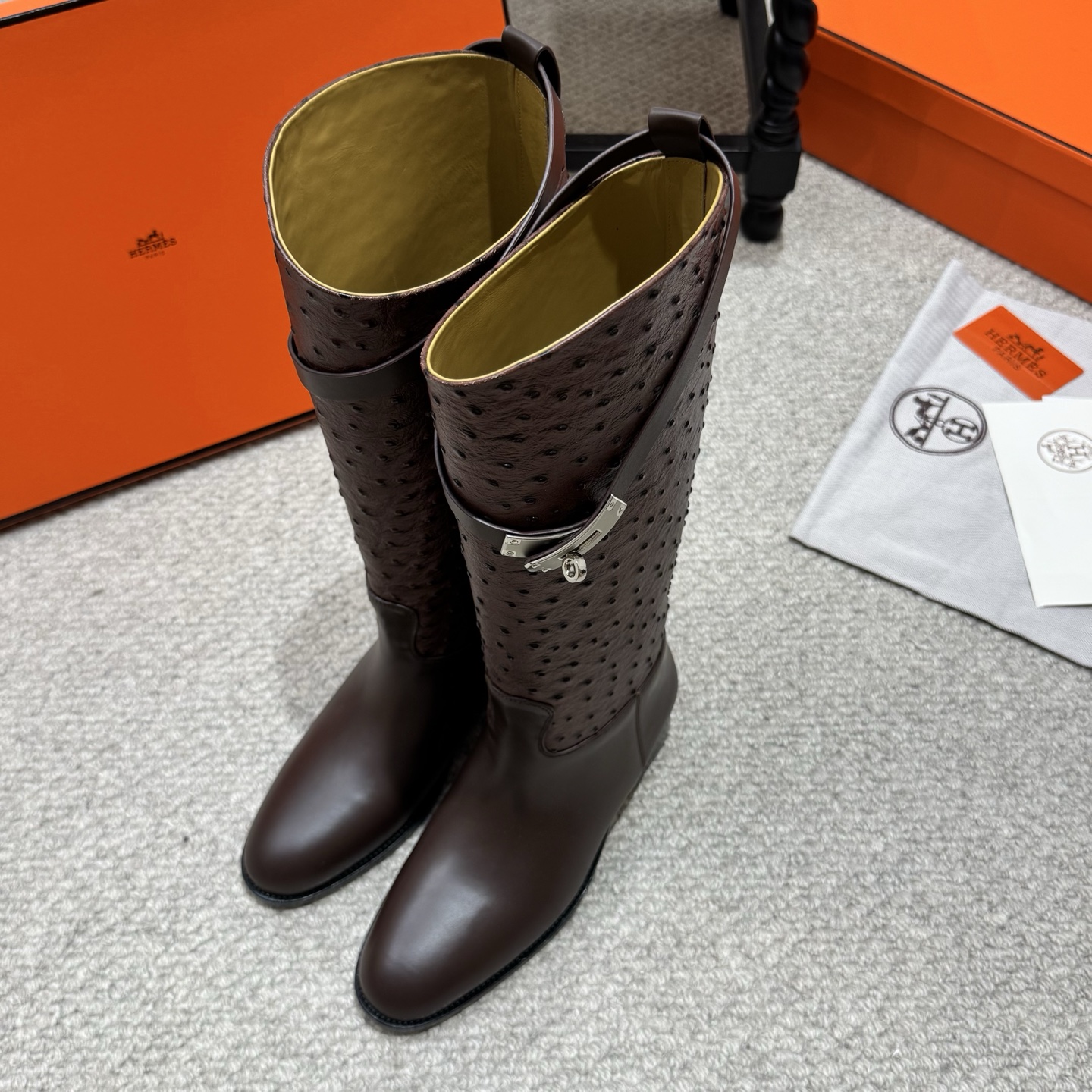 Cheap Hermes Shoes For Women in 226651, $135 USD- [IB226651] - Replica Hermes Boots For Women
