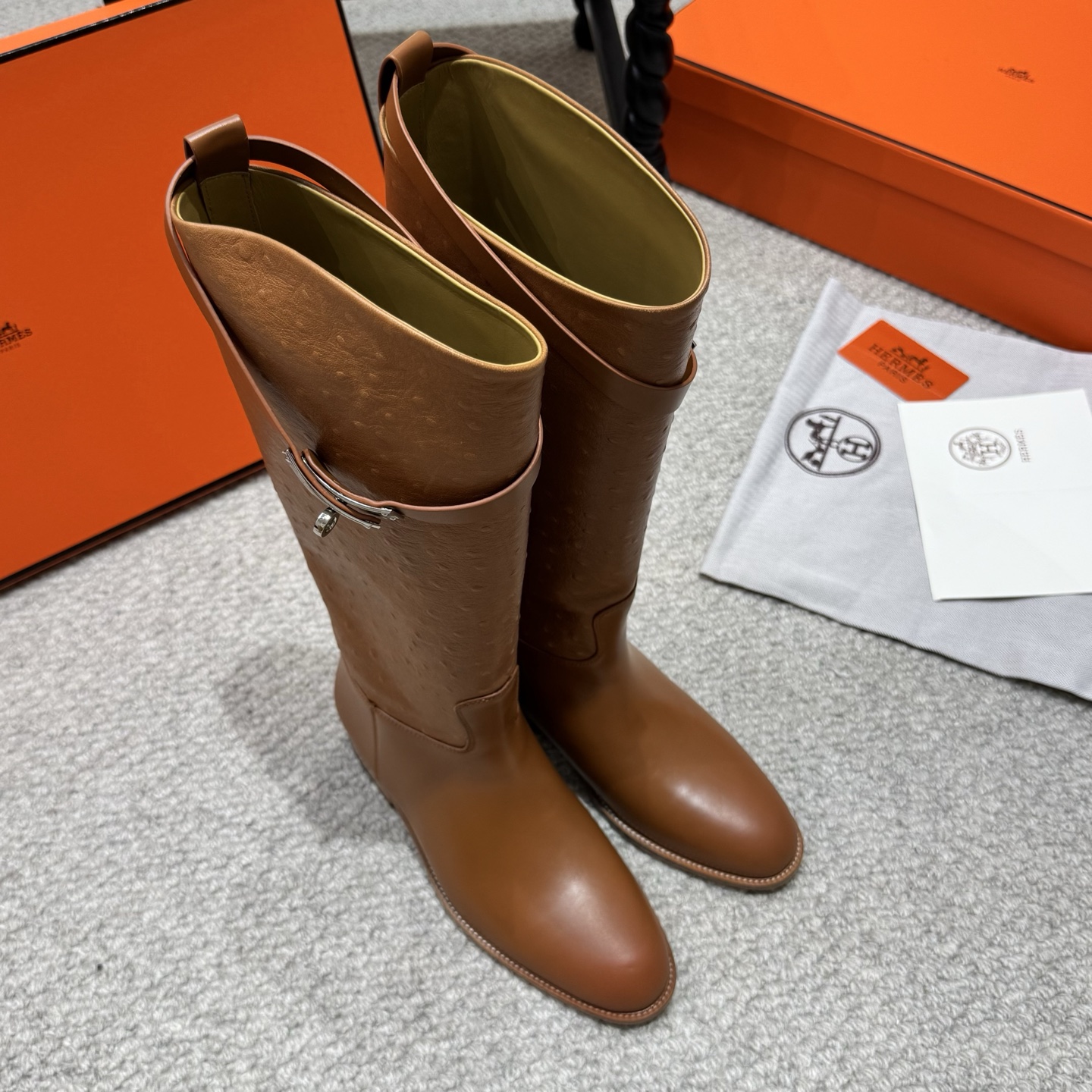 Cheap Hermes Shoes For Women in 226652, $135 USD- [IB226652] - Replica Hermes Boots For Women