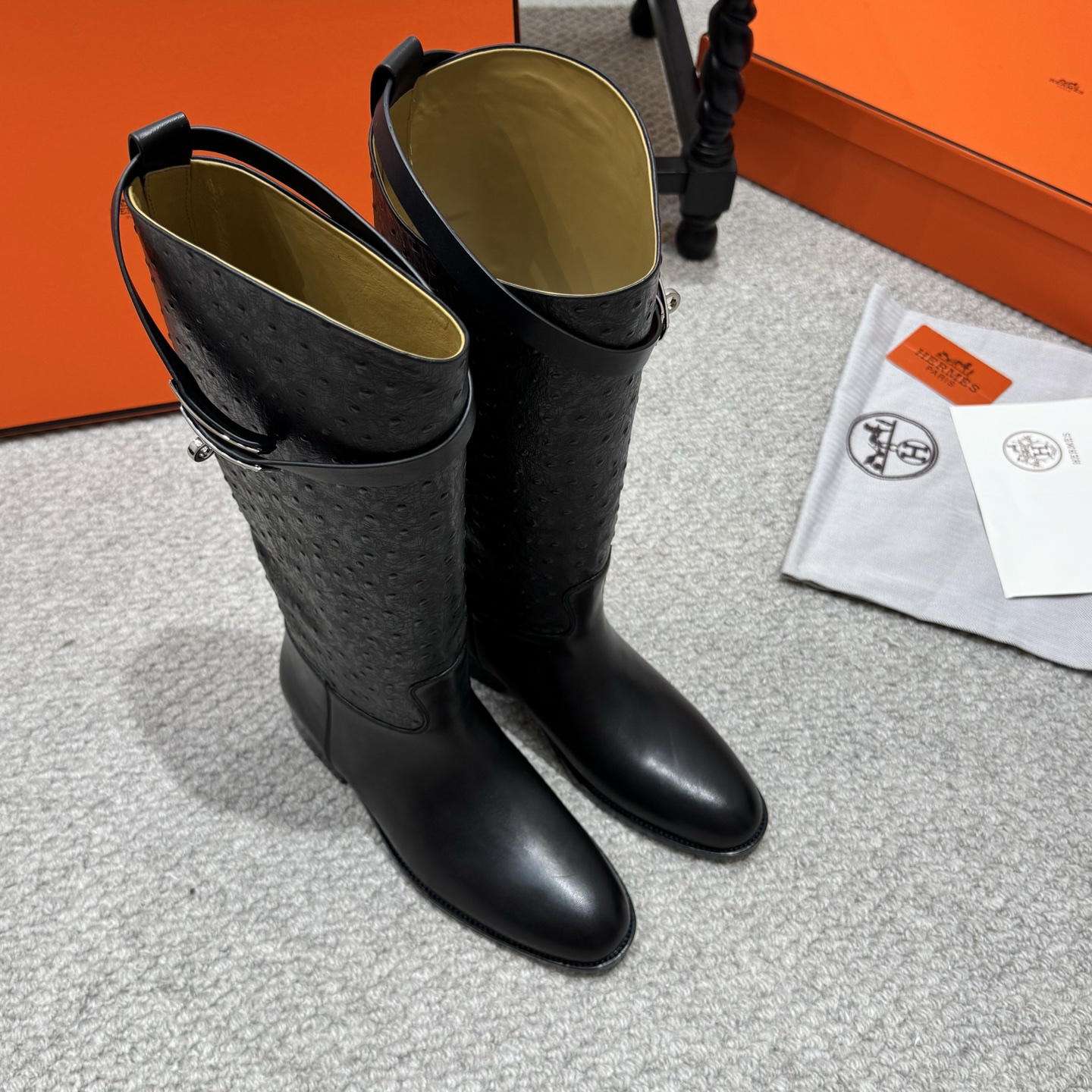 Cheap Hermes Shoes For Women in 226653, $135 USD- [IB226653] - Replica Hermes Boots For Women