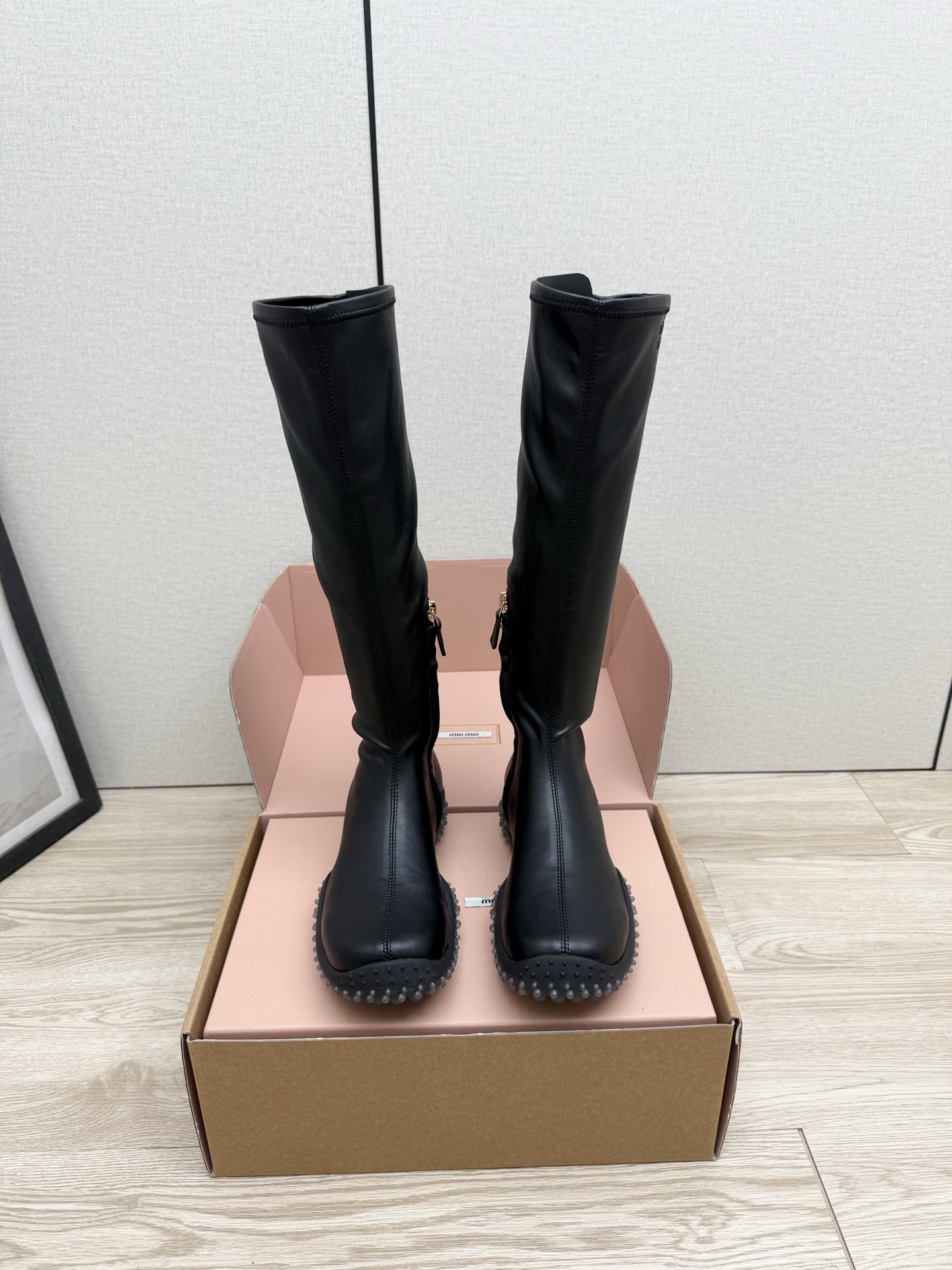 Cheap MiuMiu Boots For Women in 226656, $125 USD- [IB226656] - Replica MiuMiu Boots For Women