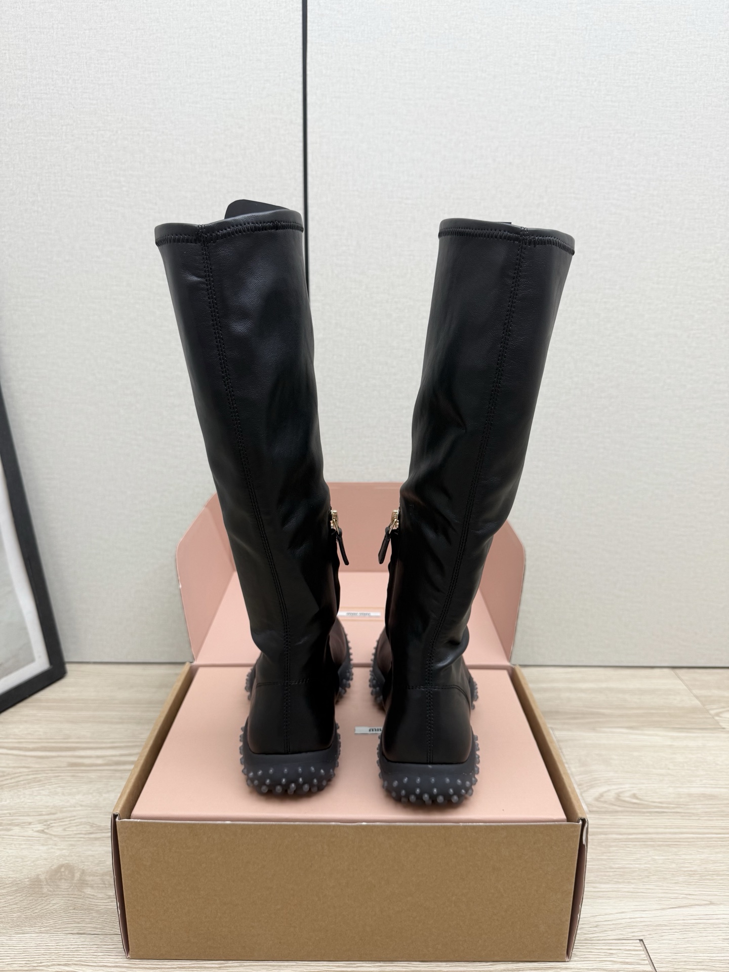 Cheap MiuMiu Boots For Women in 226656, $125 USD- [IB226656] - Replica MiuMiu Boots For Women