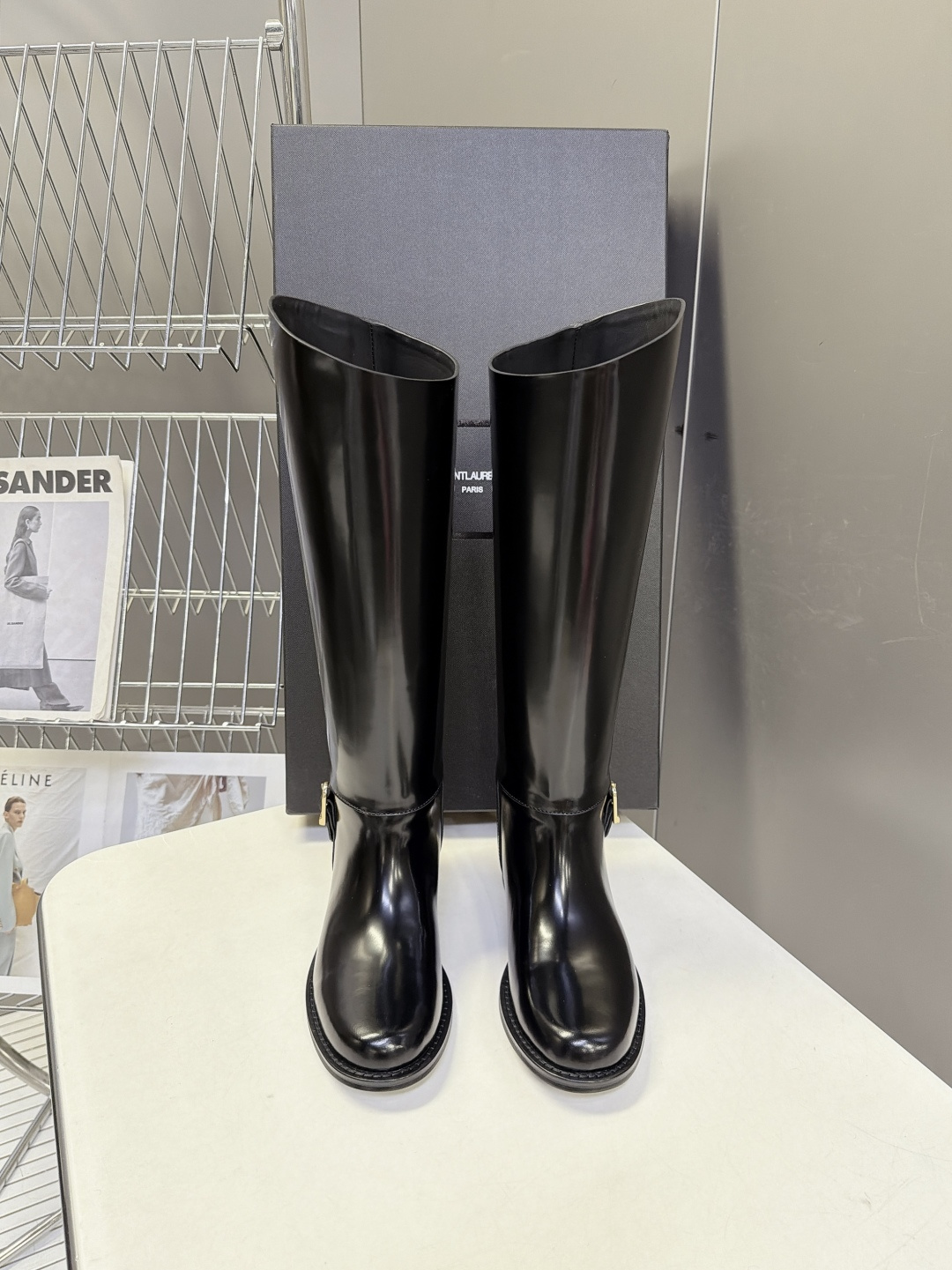 Cheap YSL Boots For Women in 226657, $150 USD- [IB226657] - Replica YSL Boots For Women