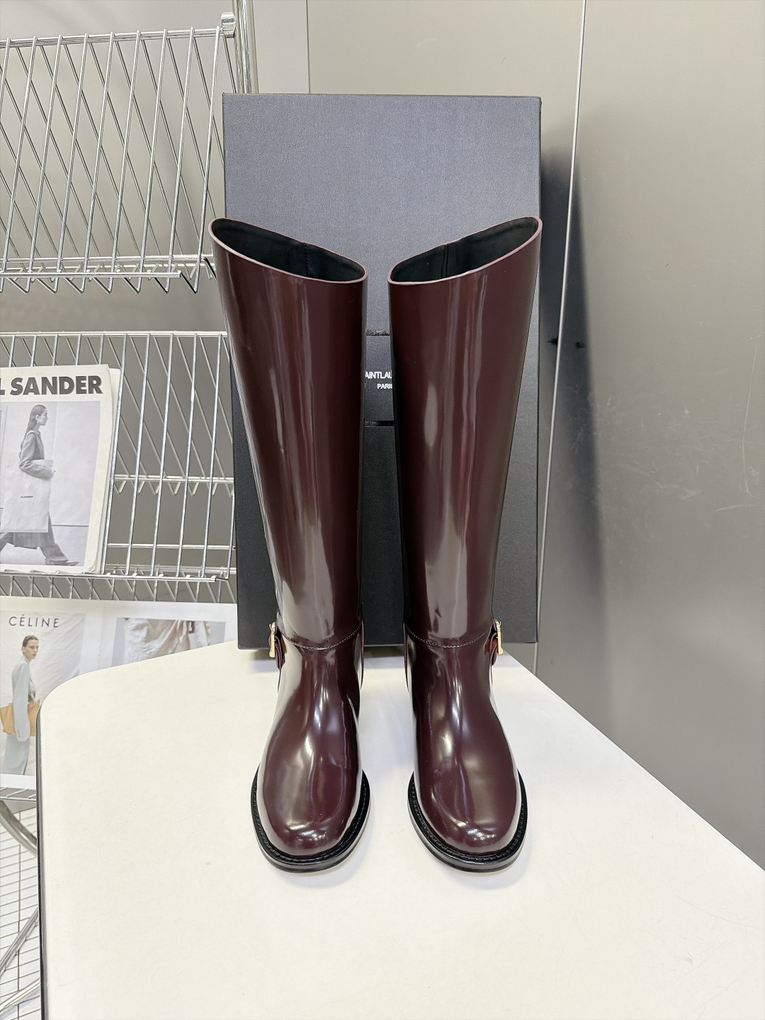 Cheap YSL Boots For Women in 226658, $150 USD- [IB226658] - Replica YSL Boots For Women