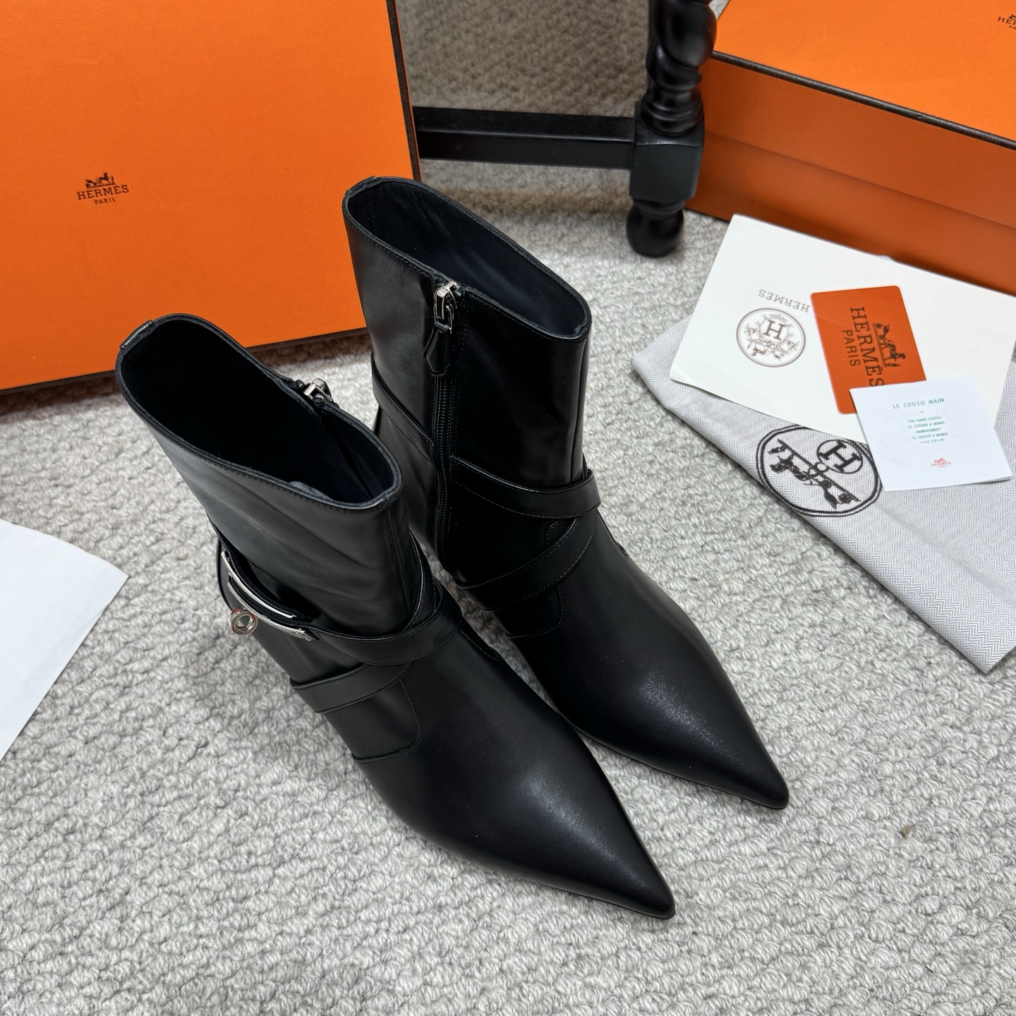 Cheap Hermes Shoes For Women in 226666, $135 USD- [IB226666] - Replica Hermes Boots For Women