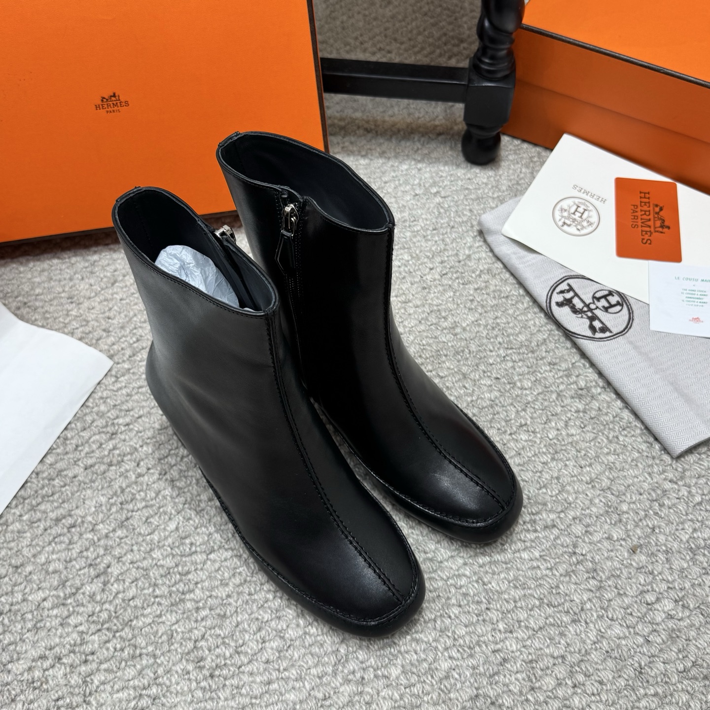 Cheap Hermes Shoes For Women in 226669, $135 USD- [IB226669] - Replica Hermes Boots For Women