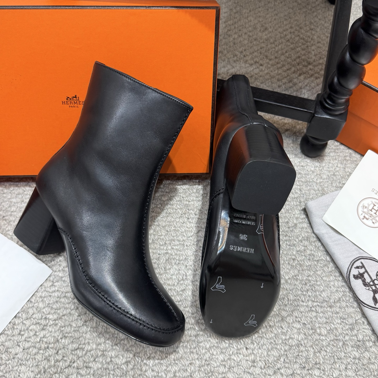 Cheap Hermes Shoes For Women in 226669, $135 USD- [IB226669] - Replica Hermes Boots For Women