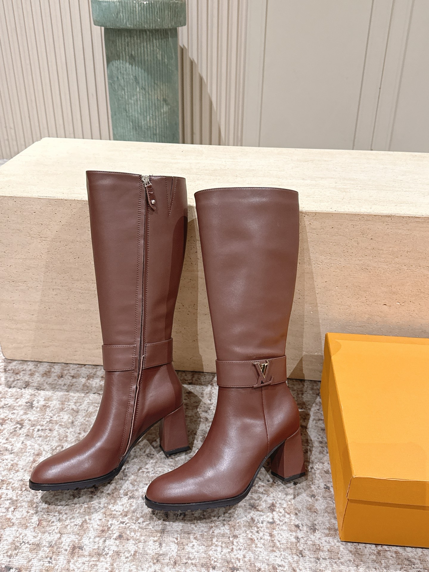 Cheap Louis Vuitton Boots For Women in 226689, $170 USD- [IB226689] - Replica Louis Vuitton Boots For Women