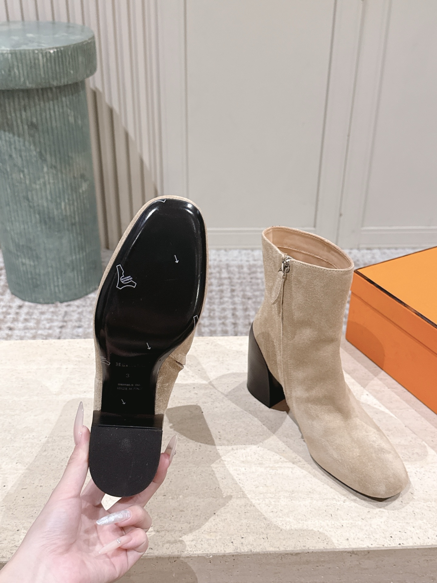 Cheap Hermes Shoes For Women in 226691, $150 USD- [IB226691] - Replica Hermes Boots For Women