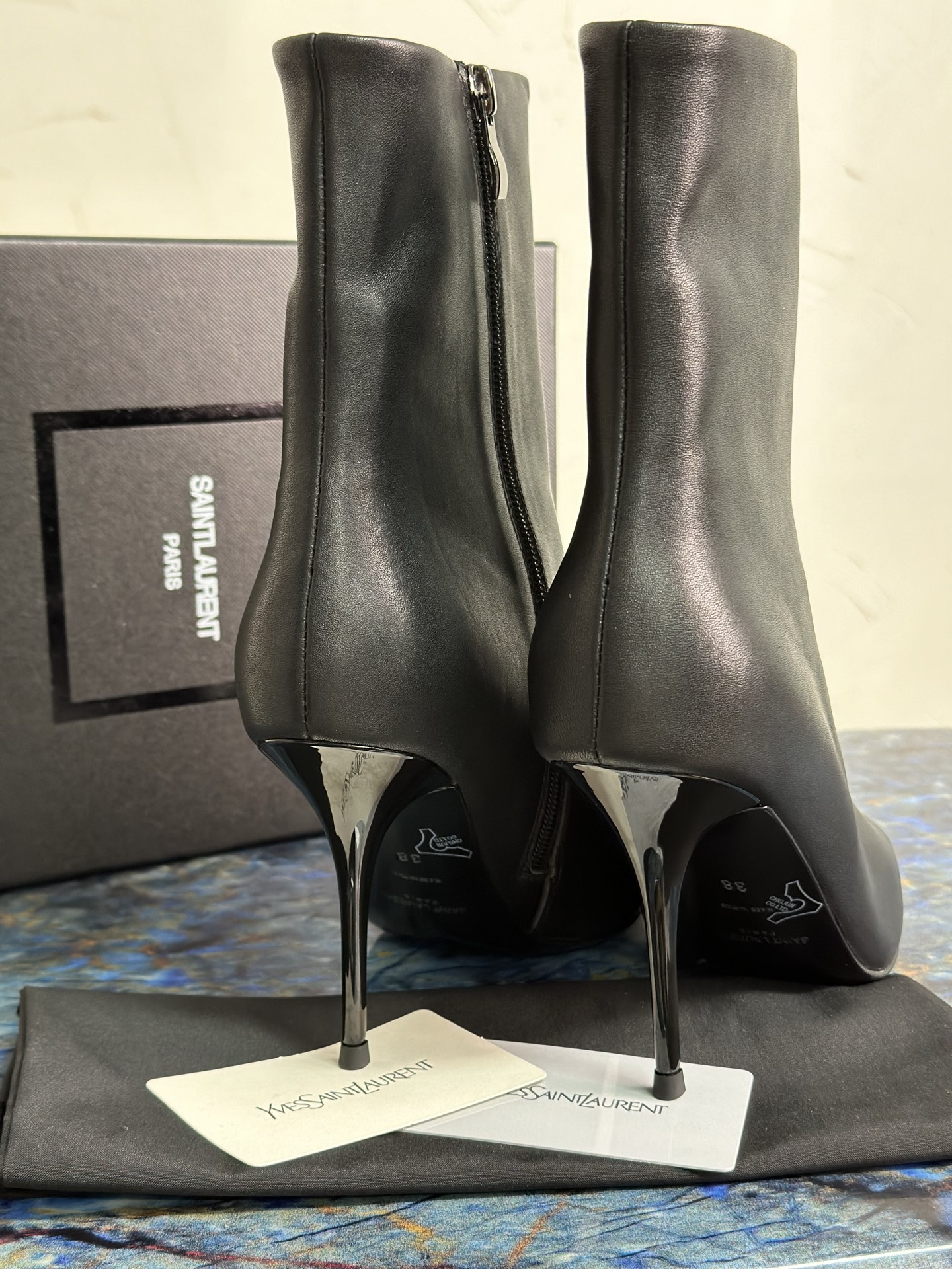 Cheap YSL Boots For Women in 226703, $135 USD- [IB226703] - Replica YSL Boots For Women