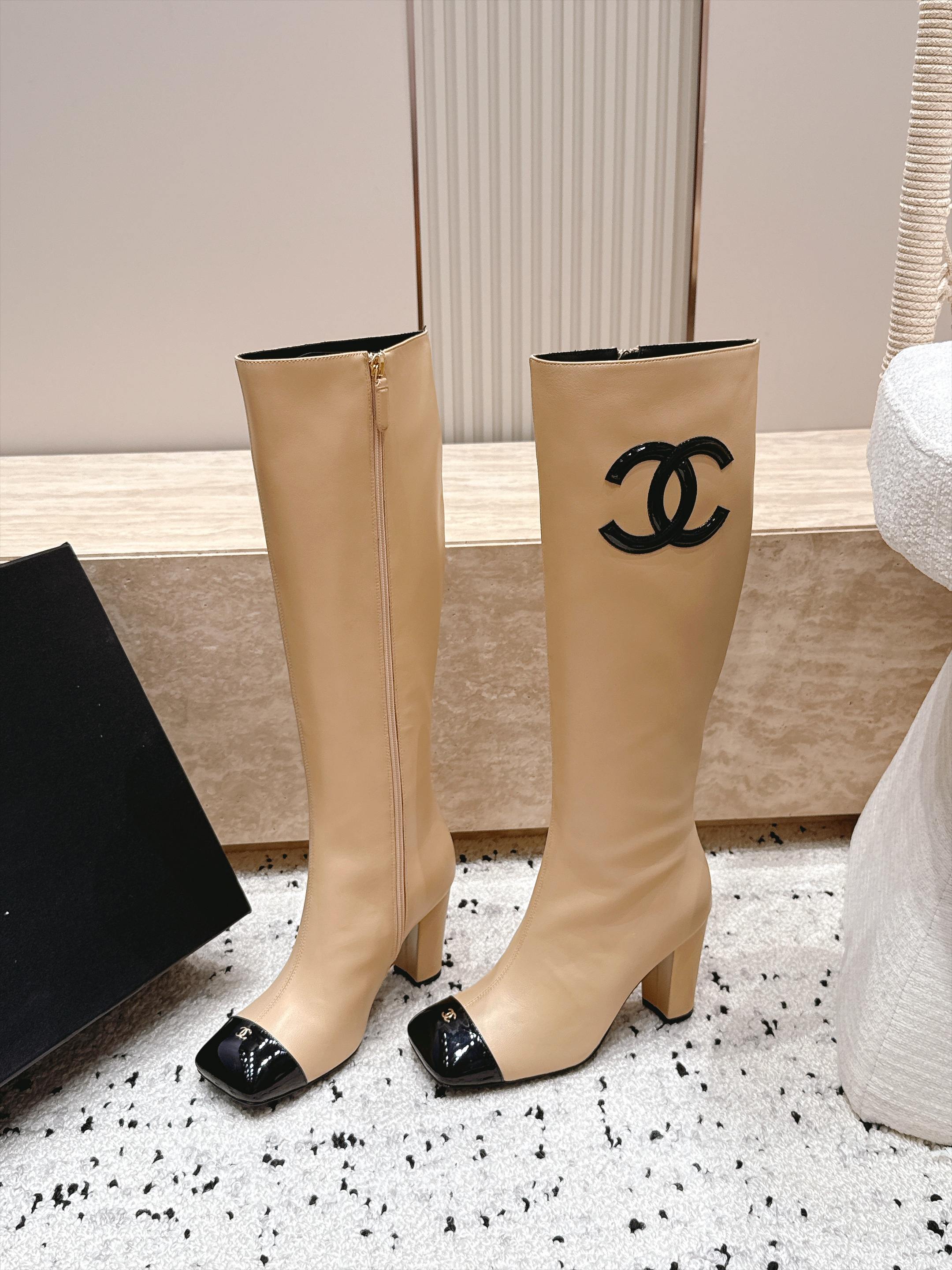 Cheap Chanel Boots For Women in 226722, $160 USD- [IB226722] - Replica Chanel Boots For Women