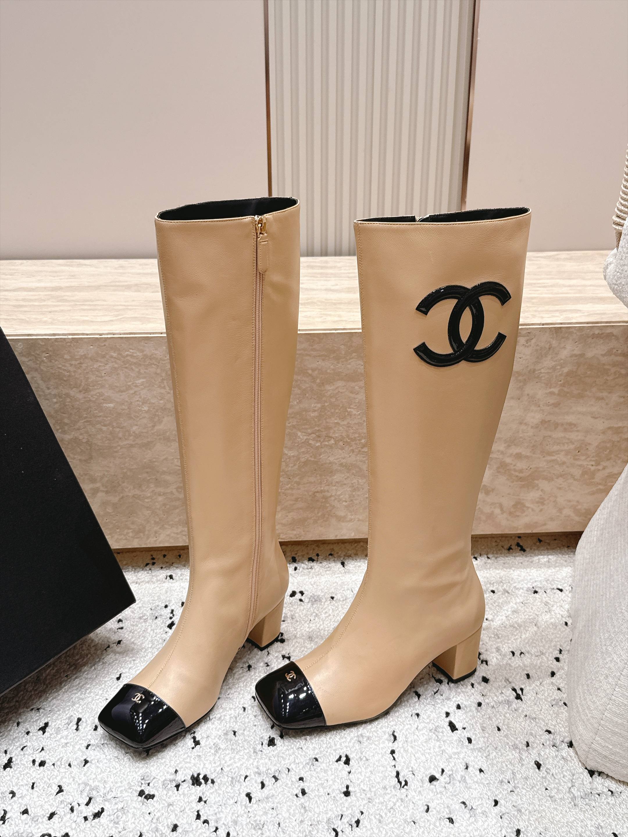 Cheap Chanel Boots For Women in 226728, $160 USD- [IB226728] - Replica Chanel Boots For Women