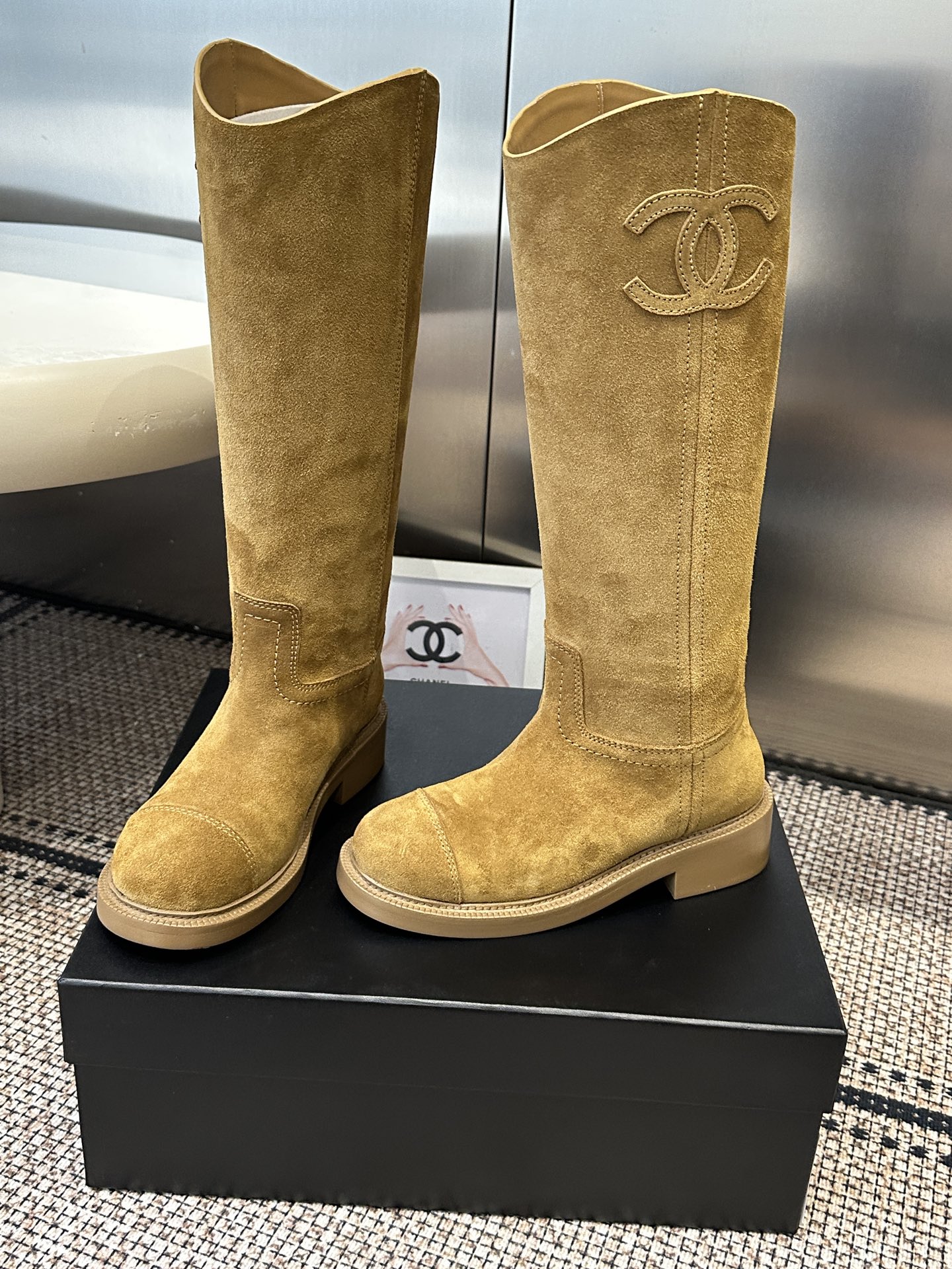 Cheap Chanel Boots For Women in 226734, $170 USD- [IB226734] - Replica Chanel Boots For Women