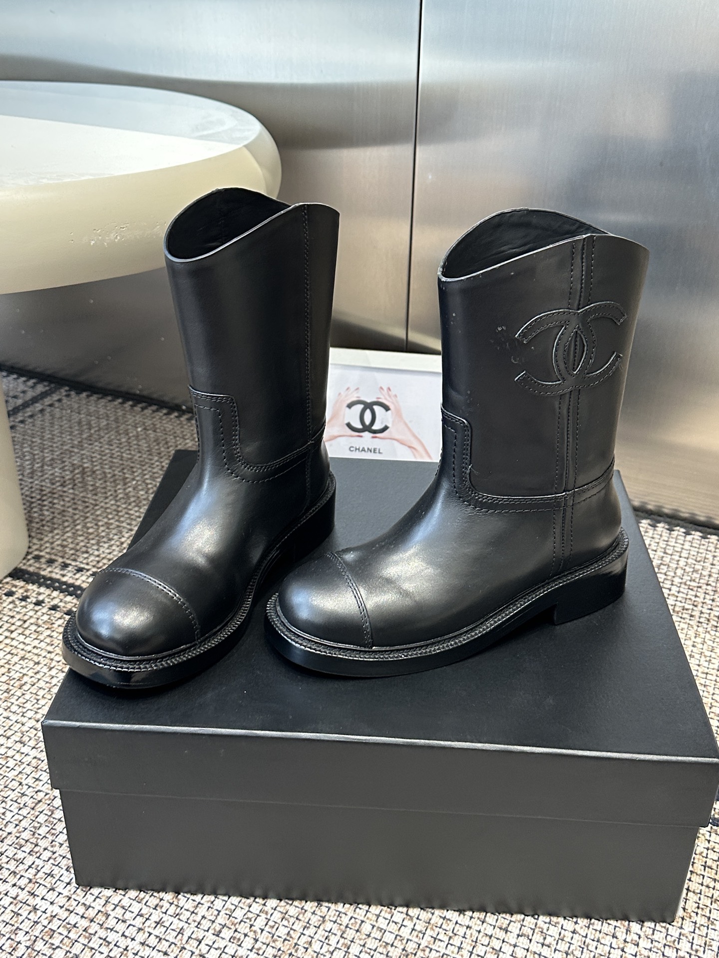 Cheap Chanel Boots For Women in 226735, $145 USD- [IB226735] - Replica Chanel Boots For Women