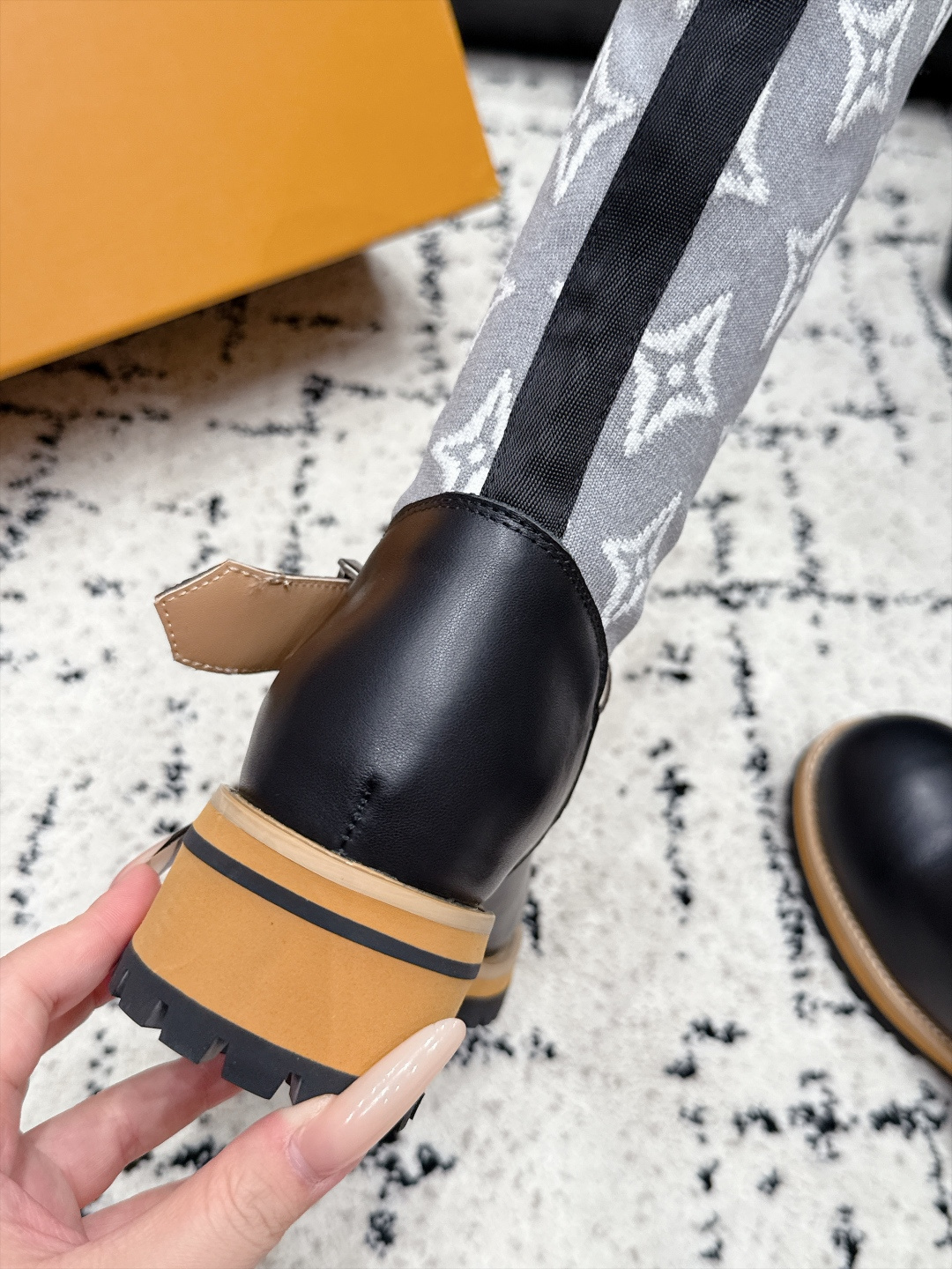 Cheap Louis Vuitton Boots For Women in 226746, $145 USD- [IB226746] - Replica Louis Vuitton Boots For Women