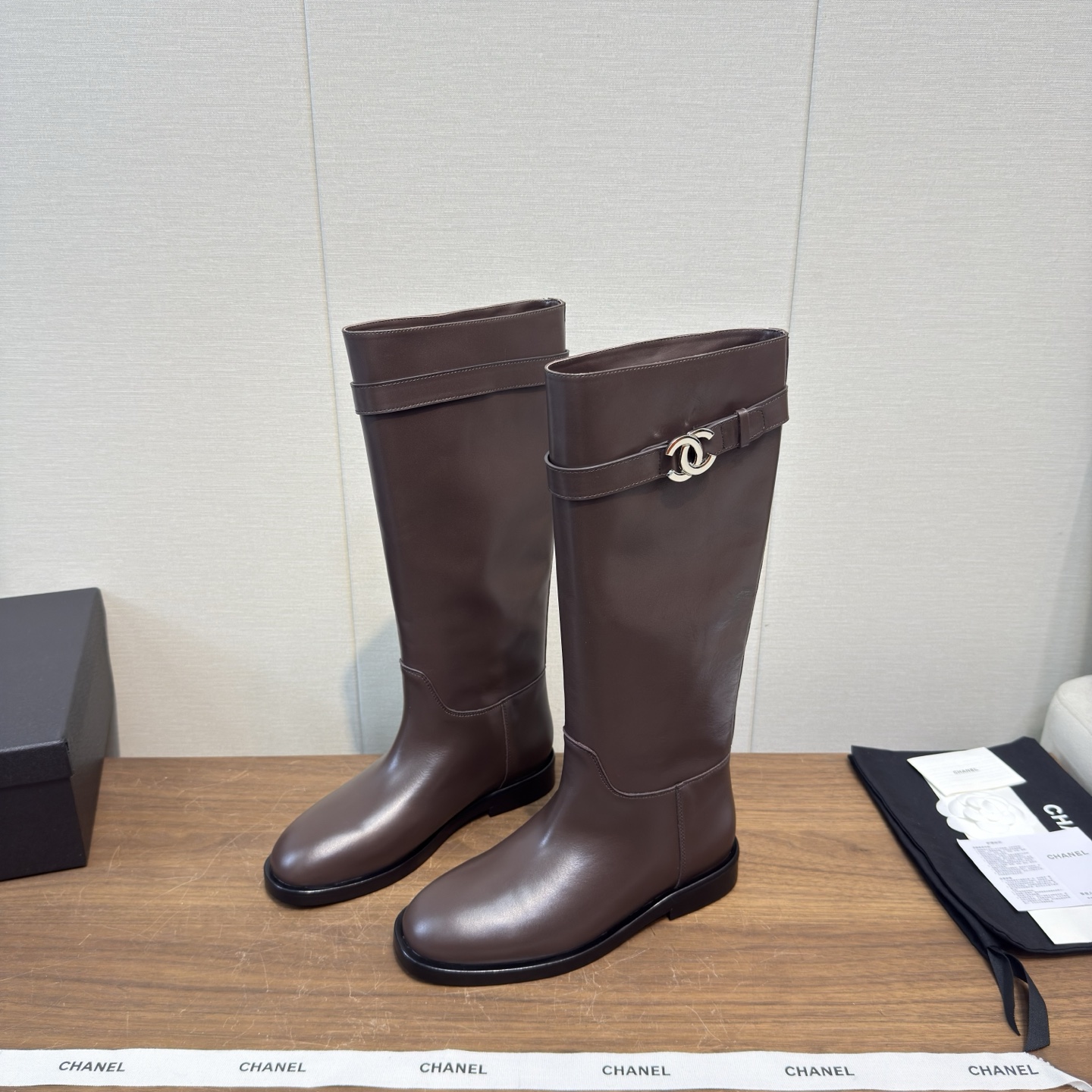 Cheap Chanel Boots For Women in 226752, $155 USD- [IB226752] - Replica Chanel Boots For Women