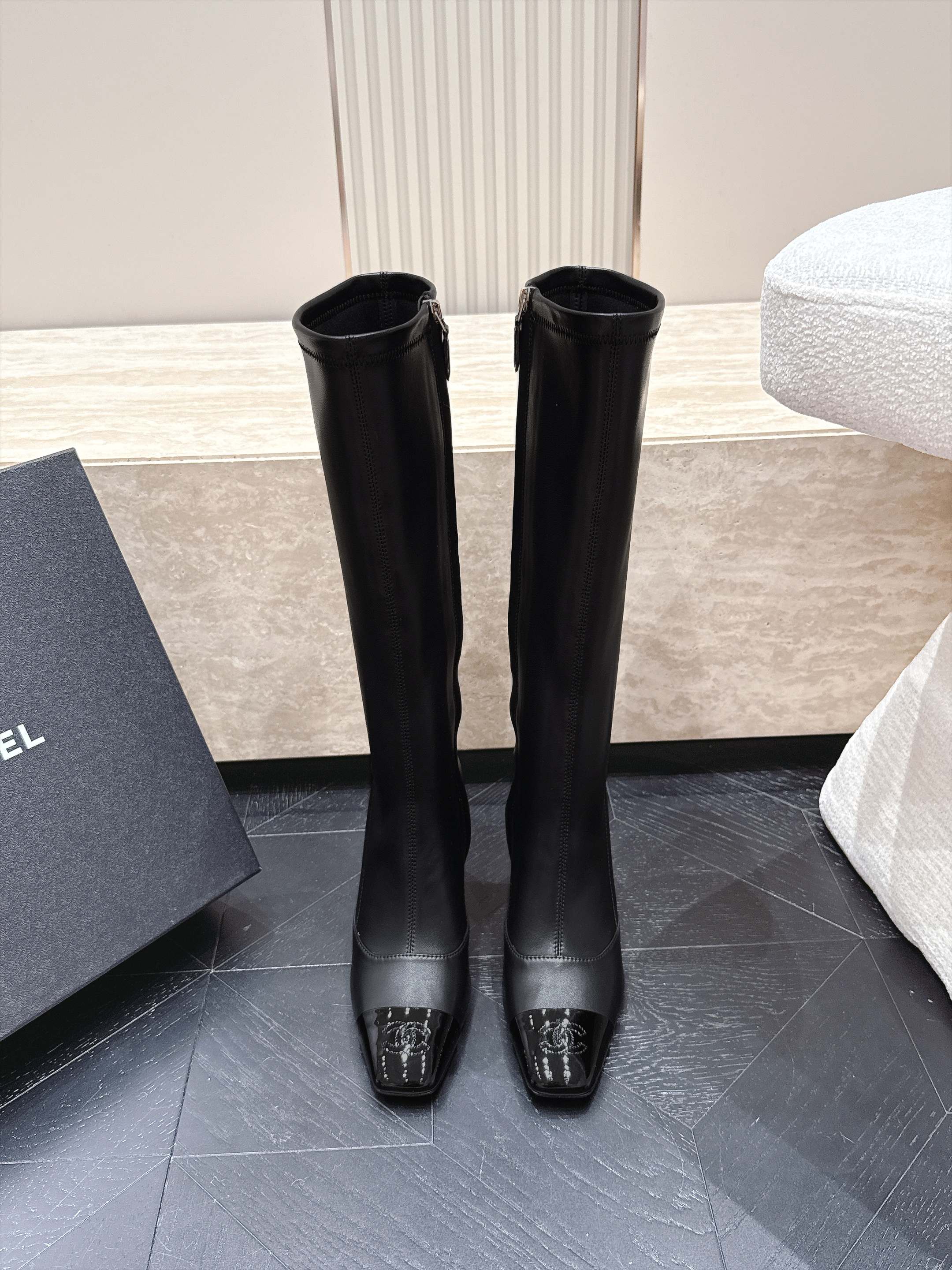 Cheap Chanel Boots For Women in 226777, $135 USD- [IB226777] - Replica Chanel Boots For Women