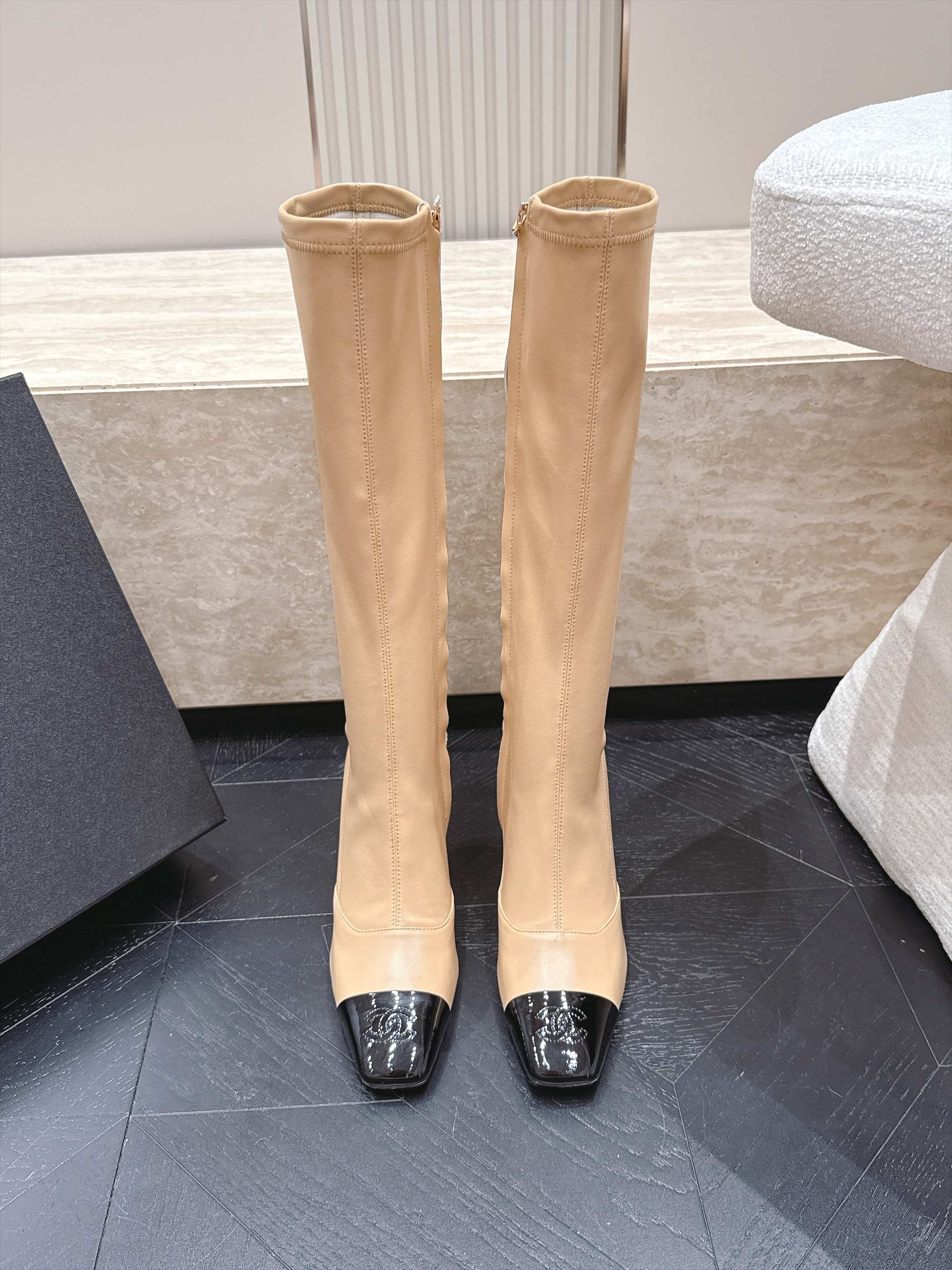 Cheap Chanel Boots For Women in 226779, $135 USD- [IB226779] - Replica Chanel Boots For Women