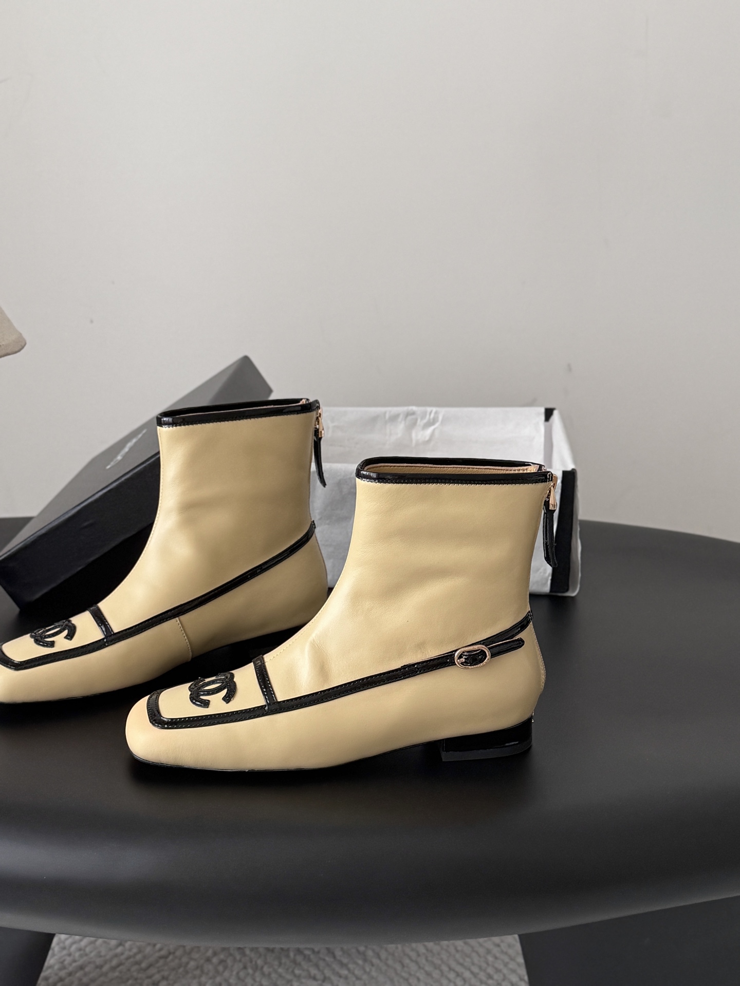 Cheap Chanel Boots For Women in 226787, $130 USD- [IB226787] - Replica Chanel Boots For Women