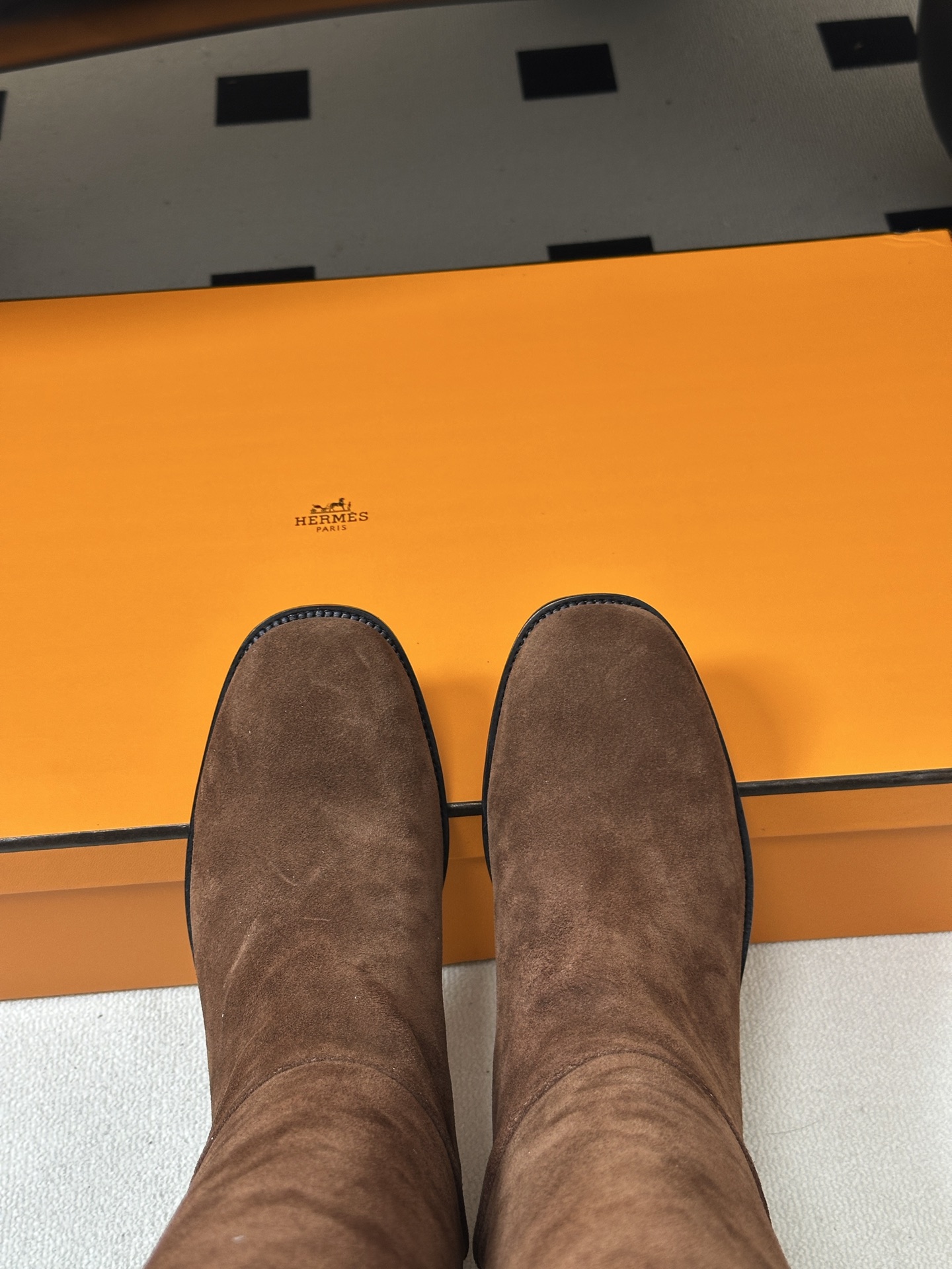 Cheap Hermes Shoes For Women in 226804, $150 USD- [IB226804] - Replica Hermes Boots For Women
