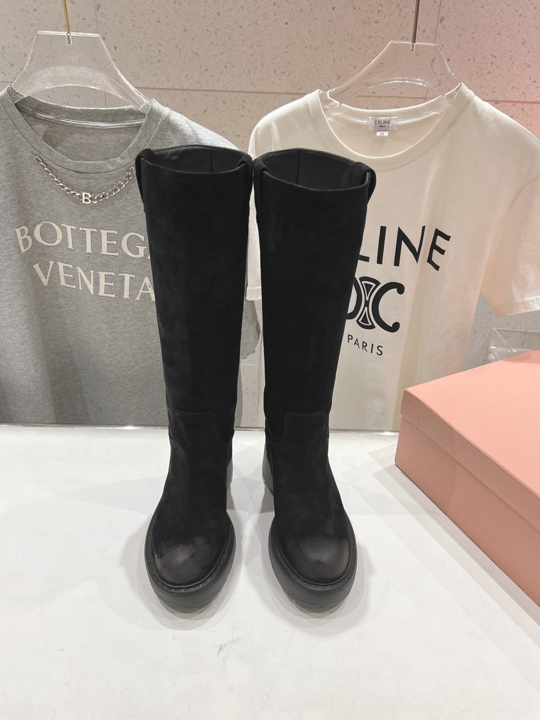 Cheap MiuMiu Boots For Women in 226805, $160 USD- [IB226805] - Replica MiuMiu Boots For Women