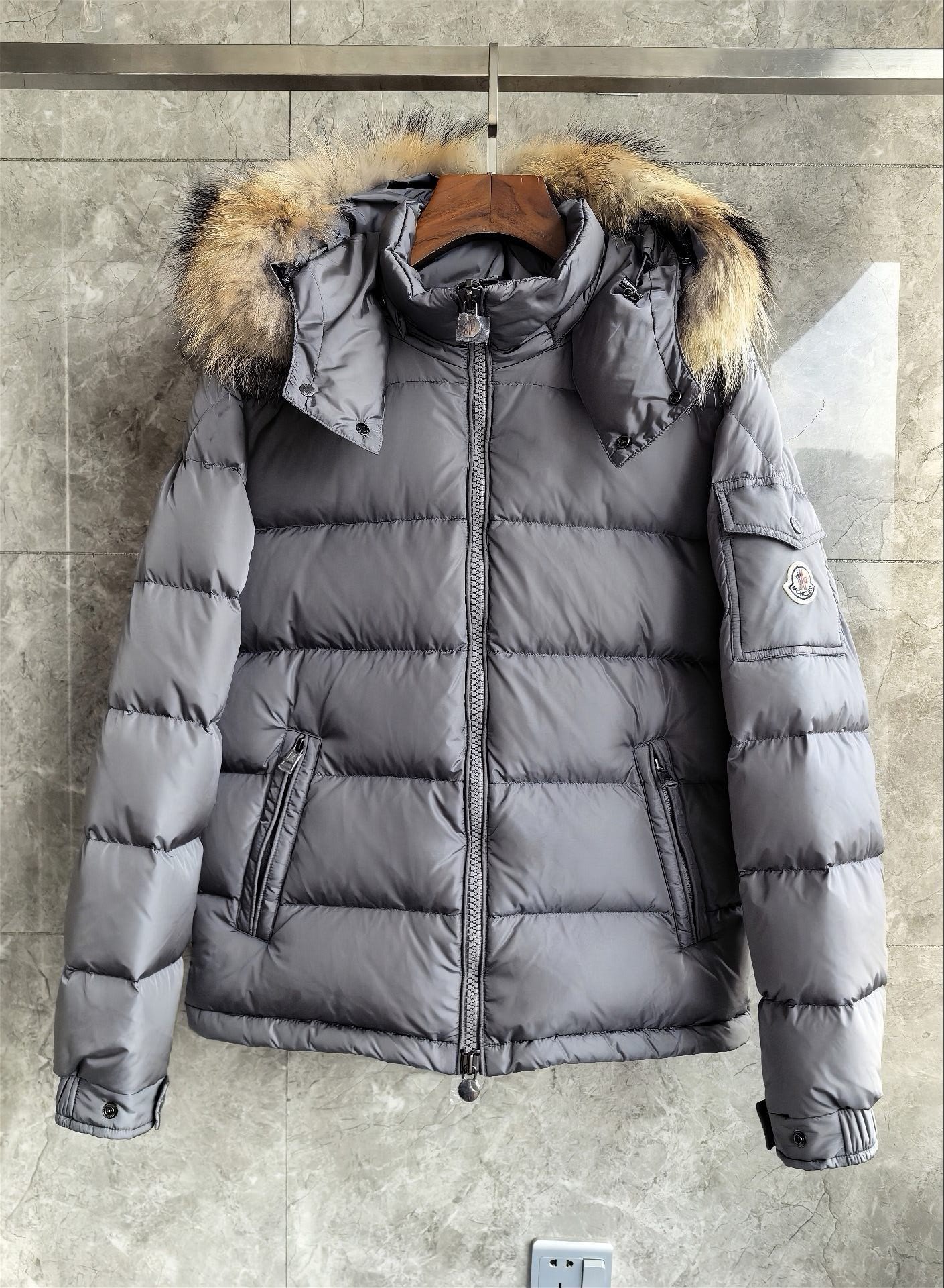 Cheap Moncle Thick Coats For Men in 226820, $160 USD- [IB226820] - Replica Moncle Thick Coats For Men