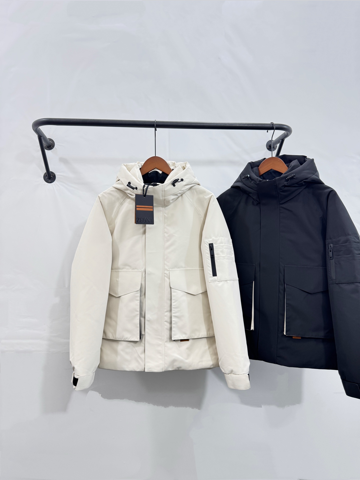 Cheap Zegna Thick Coats For Men in 226884, $160 USD- [IB226884] - Replica Zegna Thick Coats For Men