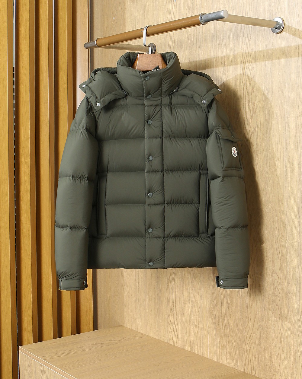 Cheap Moncle Thick Coats For Men in 226903, $145 USD- [IB226903] - Replica Moncle Thick Coats For Men
