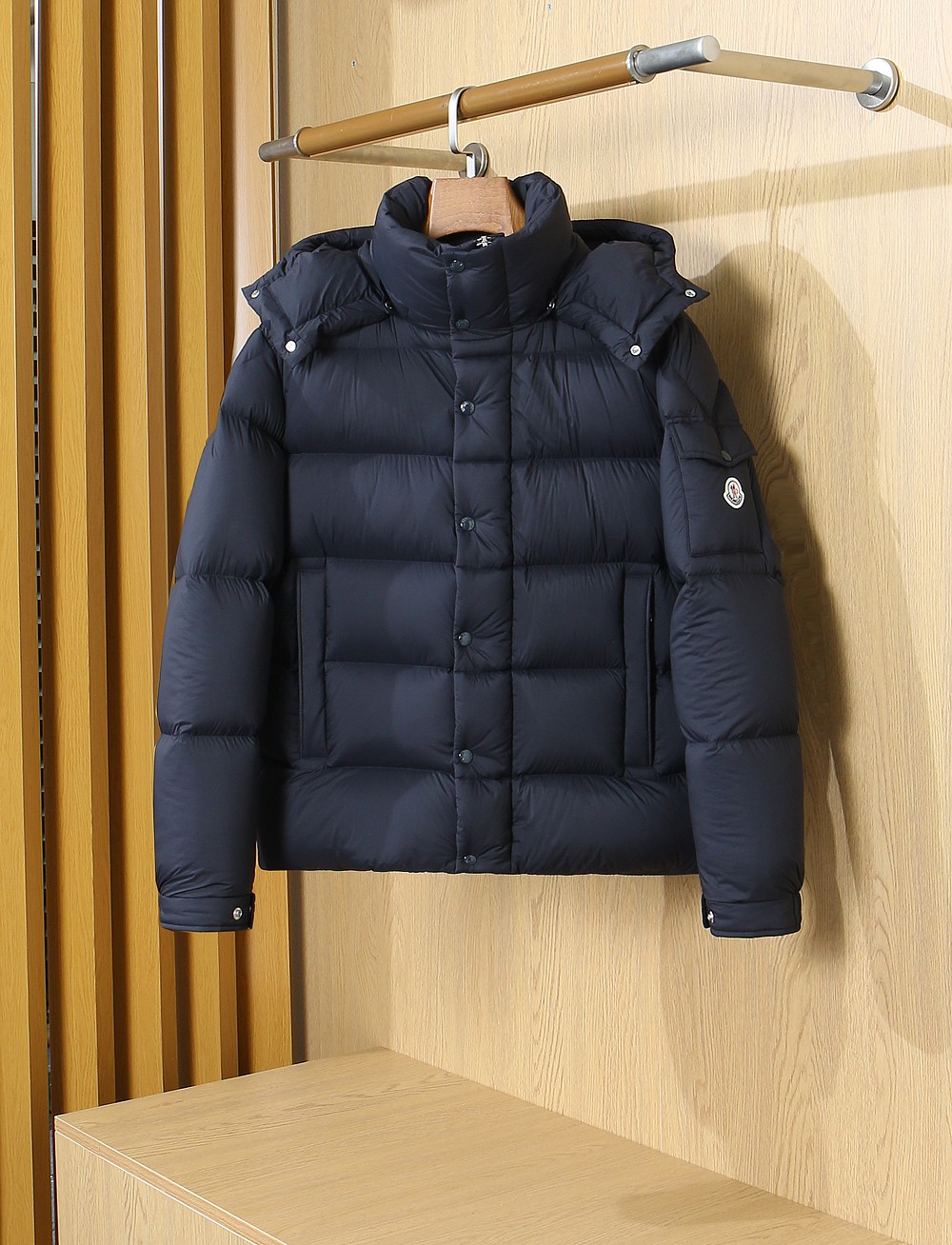 Cheap Moncle Thick Coats For Men in 226904, $145 USD- [IB226904] - Replica Moncle Thick Coats For Men