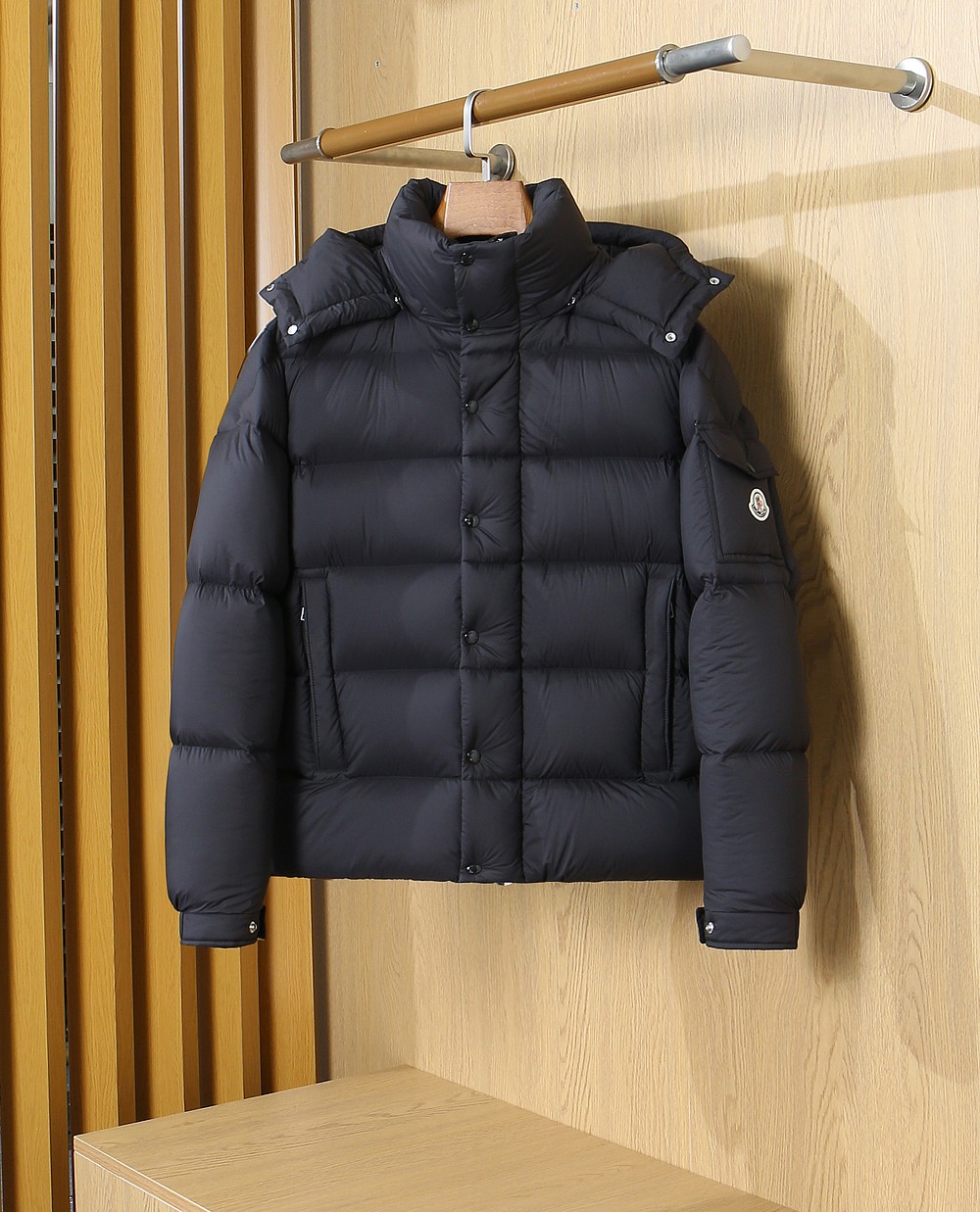 Cheap Moncle Thick Coats For Men in 226906, $145 USD- [IB226906] - Replica Moncle Thick Coats For Men