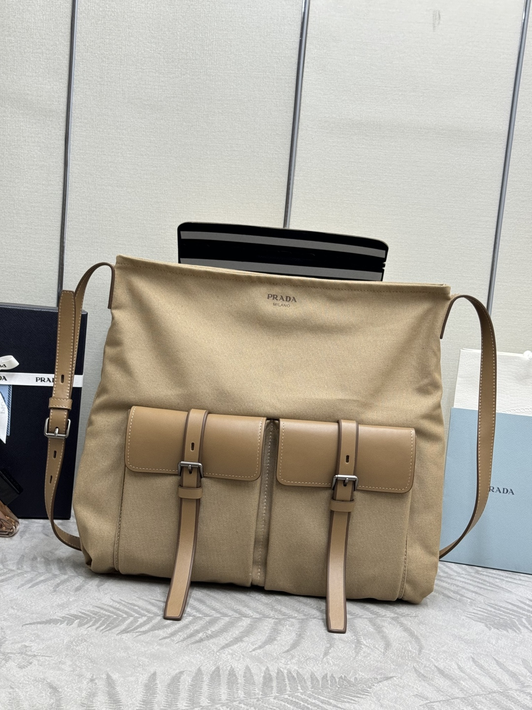 Cheap Proda Bags For Men in 227056, $130 USD- [IB227056] - Replica Proda Bags For Men