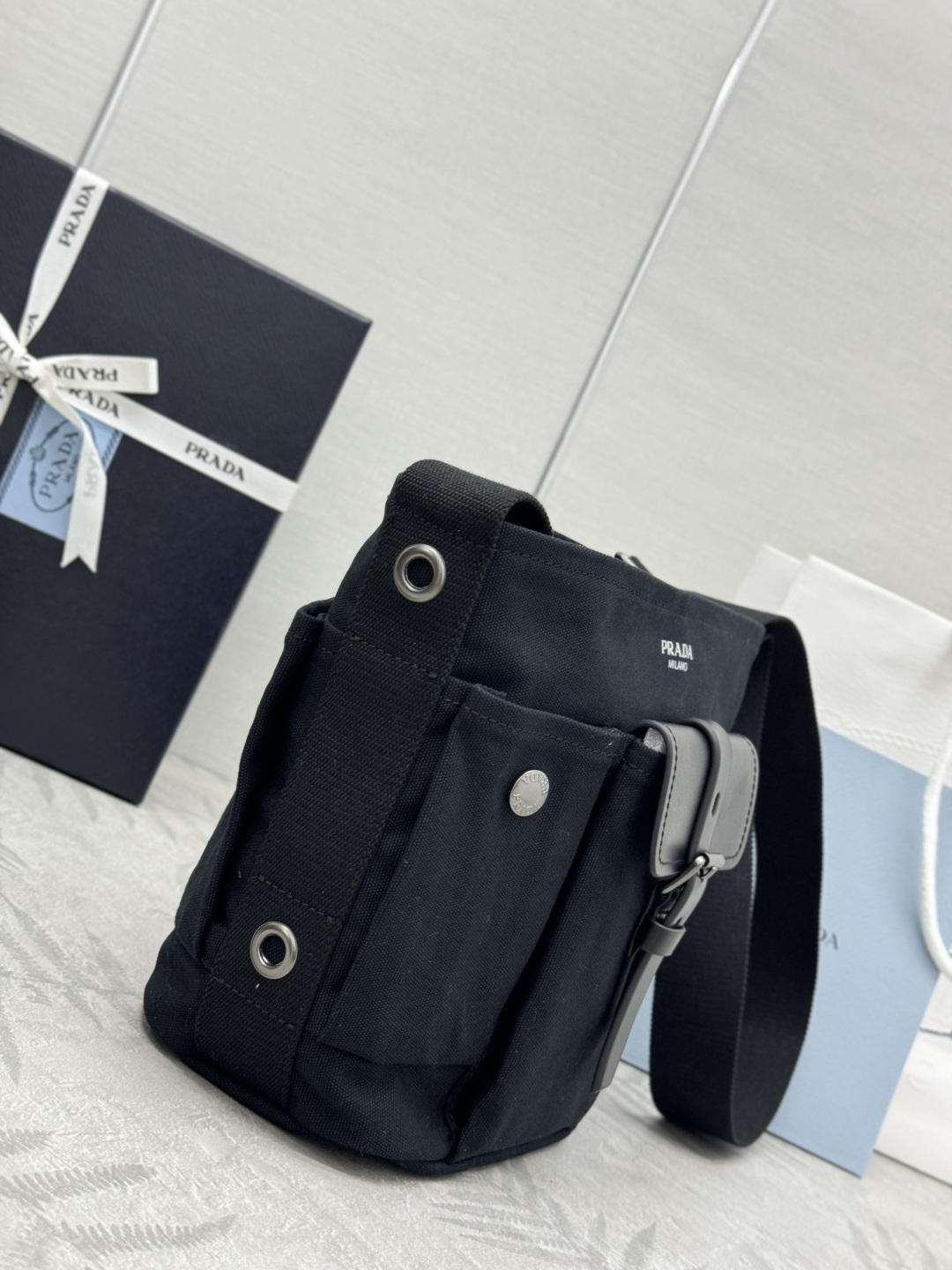 Cheap Proda Bags For Men in 227058, $125 USD- [IB227058] - Replica Proda Bags For Men