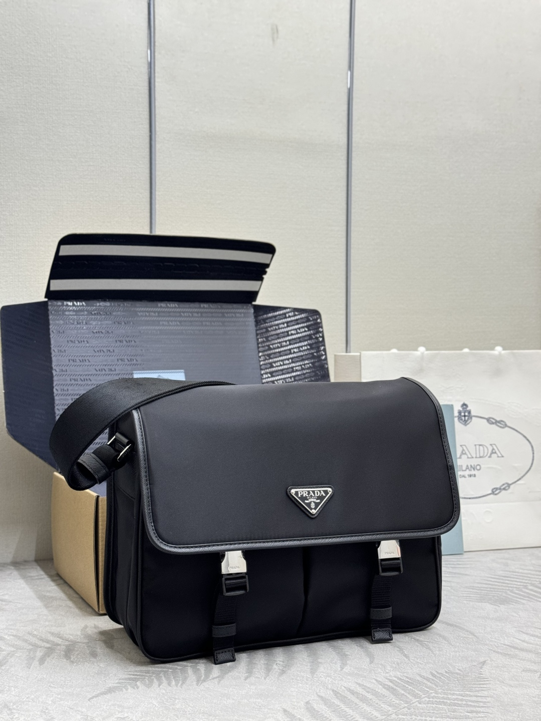 Cheap Proda Bags For Men in 227077, $120 USD- [IB227077] - Replica Proda Bags For Men