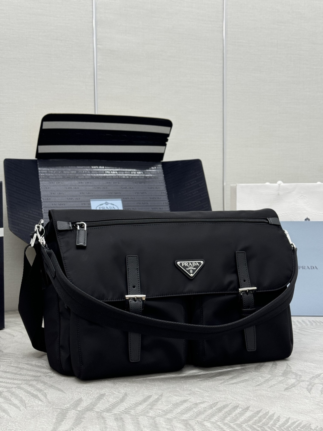 Cheap Proda Bags For Men in 227081, $145 USD- [IB227081] - Replica Proda Bags For Men