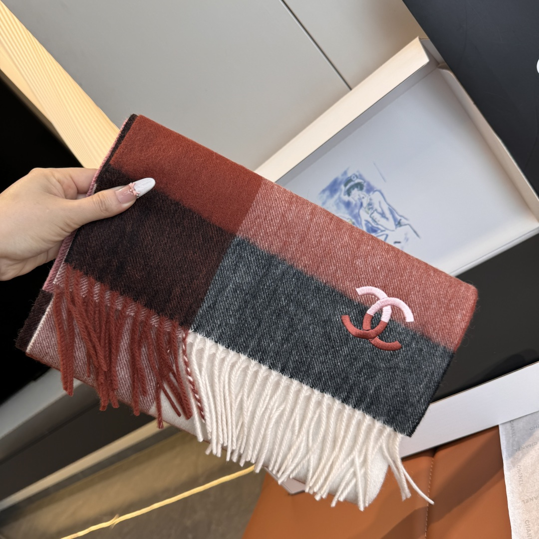Cheap Chanel Scarf in 227140, $55 USD- [IB227140] - Replica Chanel Scarf