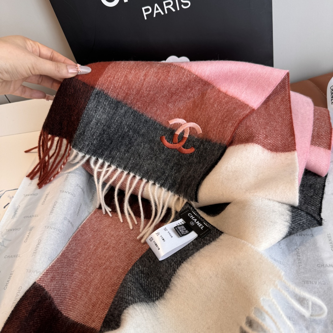 Cheap Chanel Scarf in 227140, $55 USD- [IB227140] - Replica Chanel Scarf