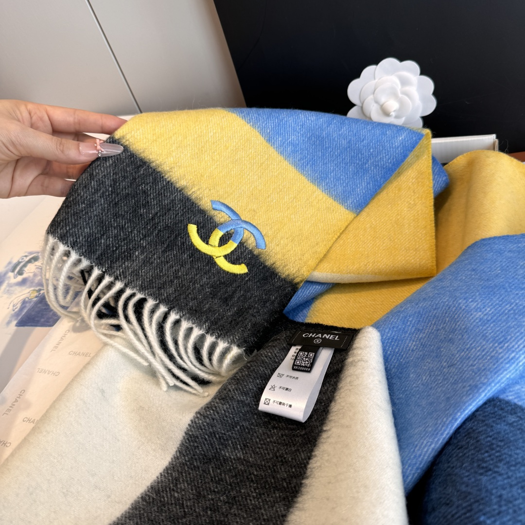 Cheap Chanel Scarf in 227141, $55 USD- [IB227141] - Replica Chanel Scarf
