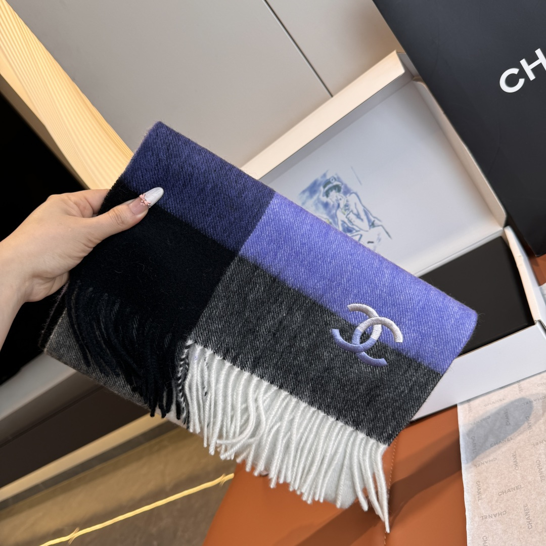 Cheap Chanel Scarf in 227142, $55 USD- [IB227142] - Replica Chanel Scarf