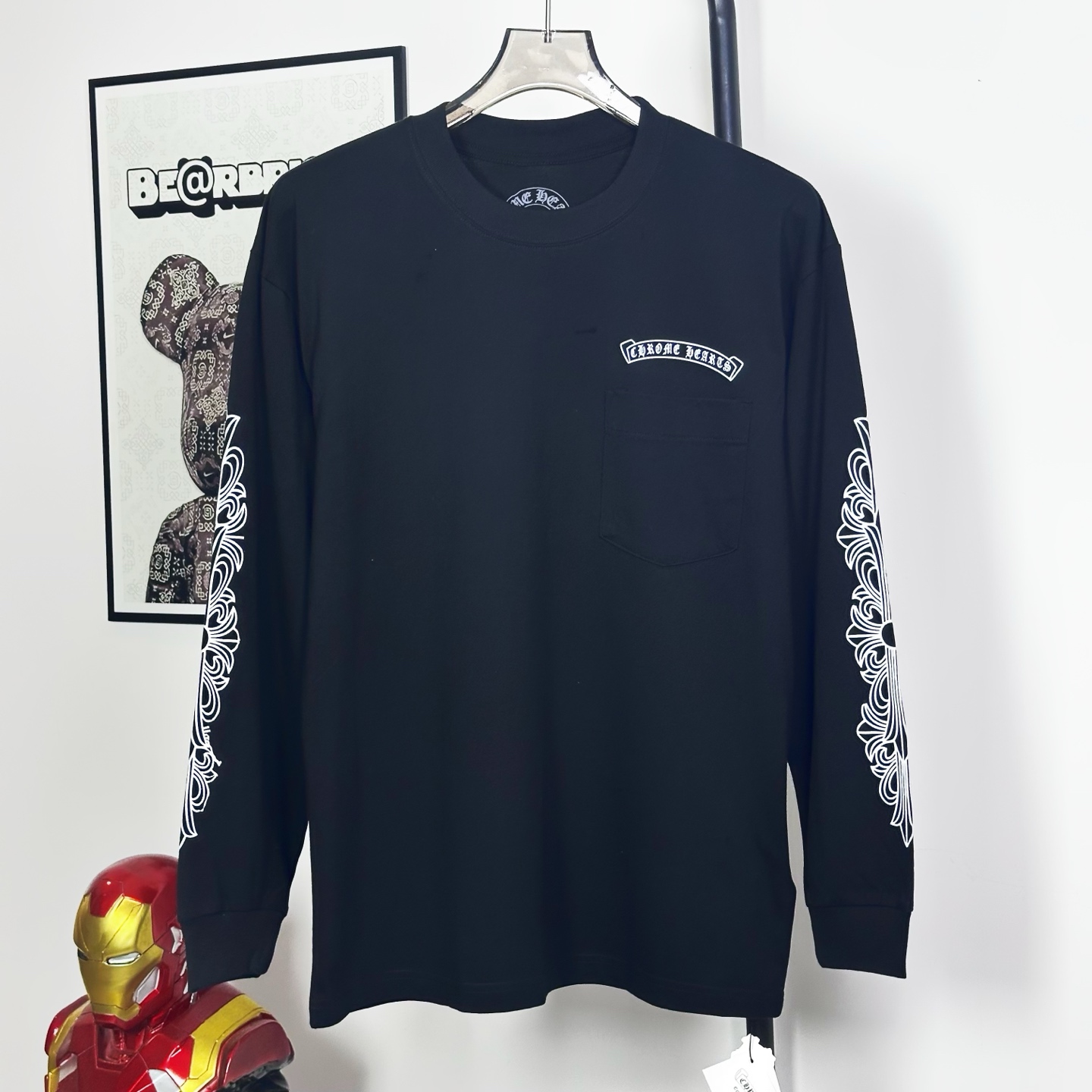 Cheap Chrome Hearts Long-Sleeved T-shirts in 227148, $45 USD- [IB227148] - Replica Chrome Hearts Long-Sleeved T-shirts