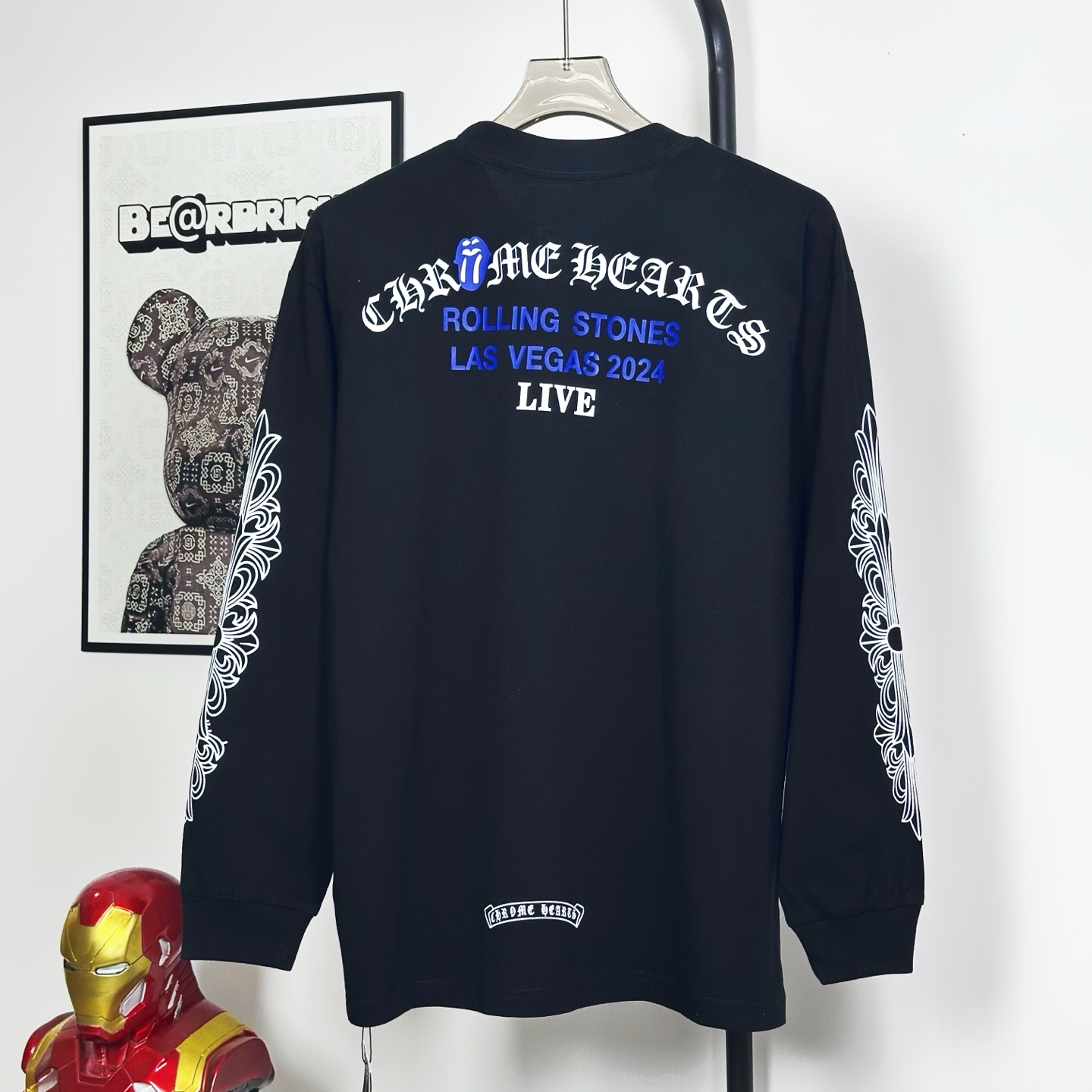 Cheap Chrome Hearts Long-Sleeved T-shirts in 227148, $45 USD- [IB227148] - Replica Chrome Hearts Long-Sleeved T-shirts