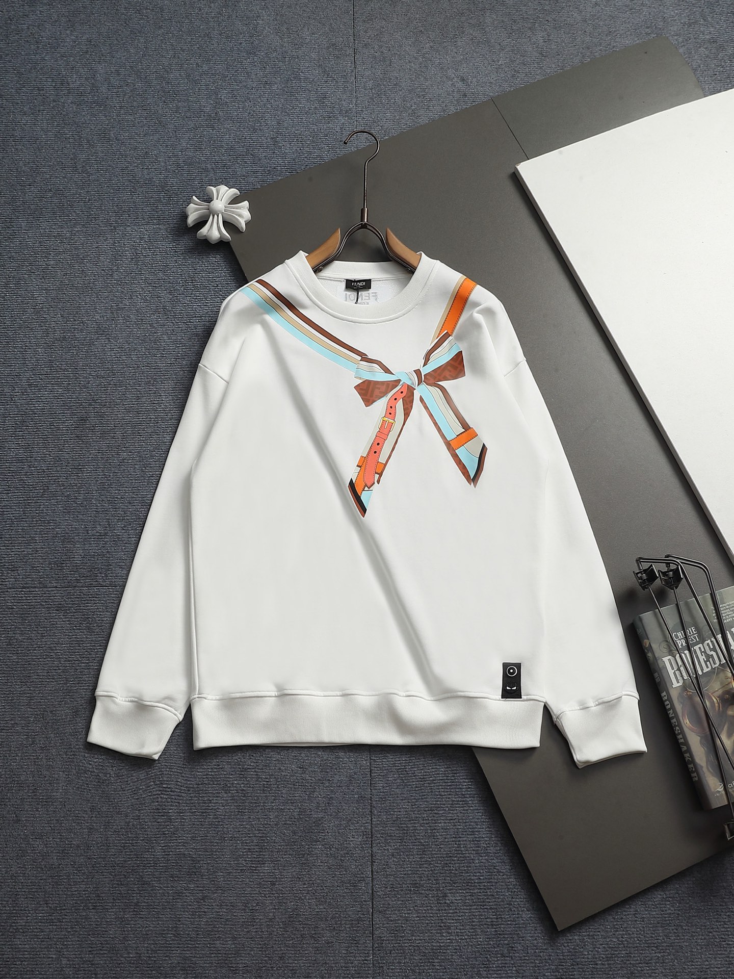Cheap Fendi Hoodies for Men in 227150, $45 USD- [IB227150] - Replica Fendi Hoodies for Men