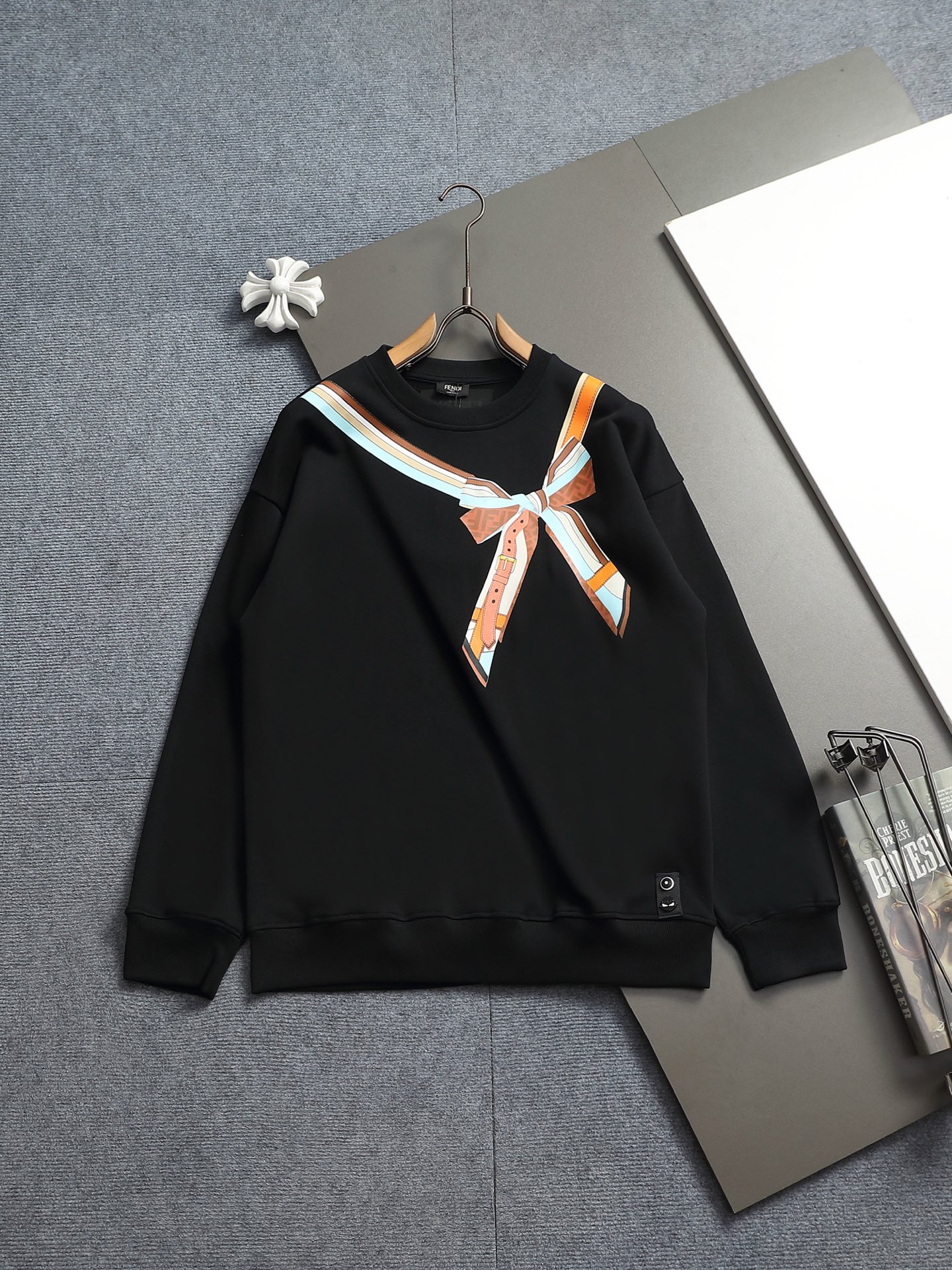 Cheap Fendi Hoodies for Men in 227151, $45 USD- [IB227151] - Replica Fendi Hoodies for Men