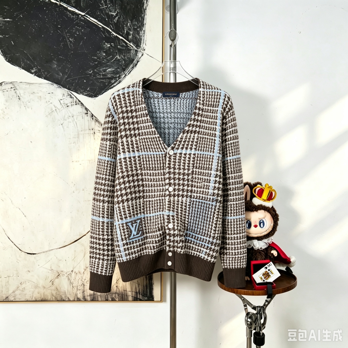 Cheap Louis Vuitton  Sweaters for Men in 227176, $70 USD- [IB227176] - Replica Louis Vuitton  Sweaters for Men
