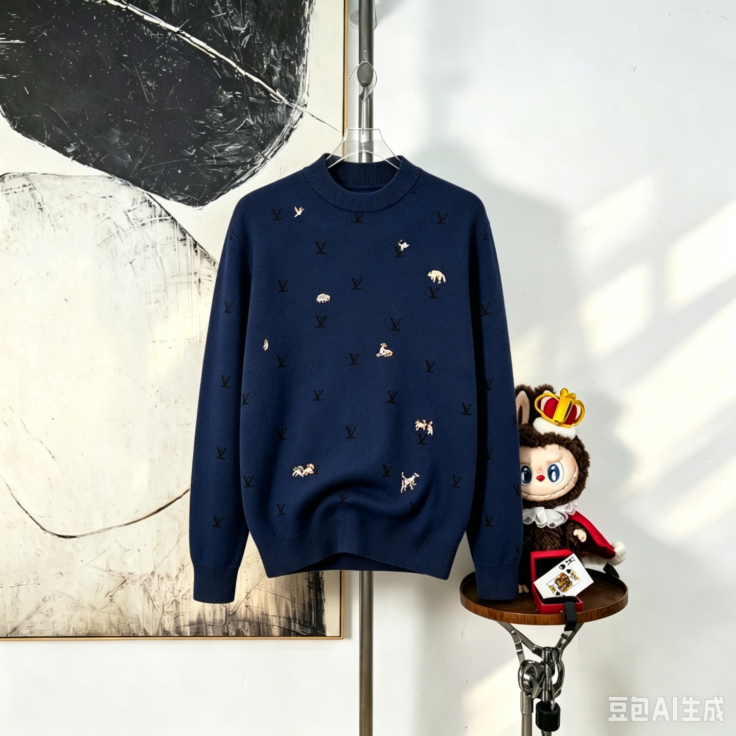 Cheap Louis Vuitton  Sweaters for Men in 227177, $70 USD- [IB227177] - Replica Louis Vuitton  Sweaters for Men