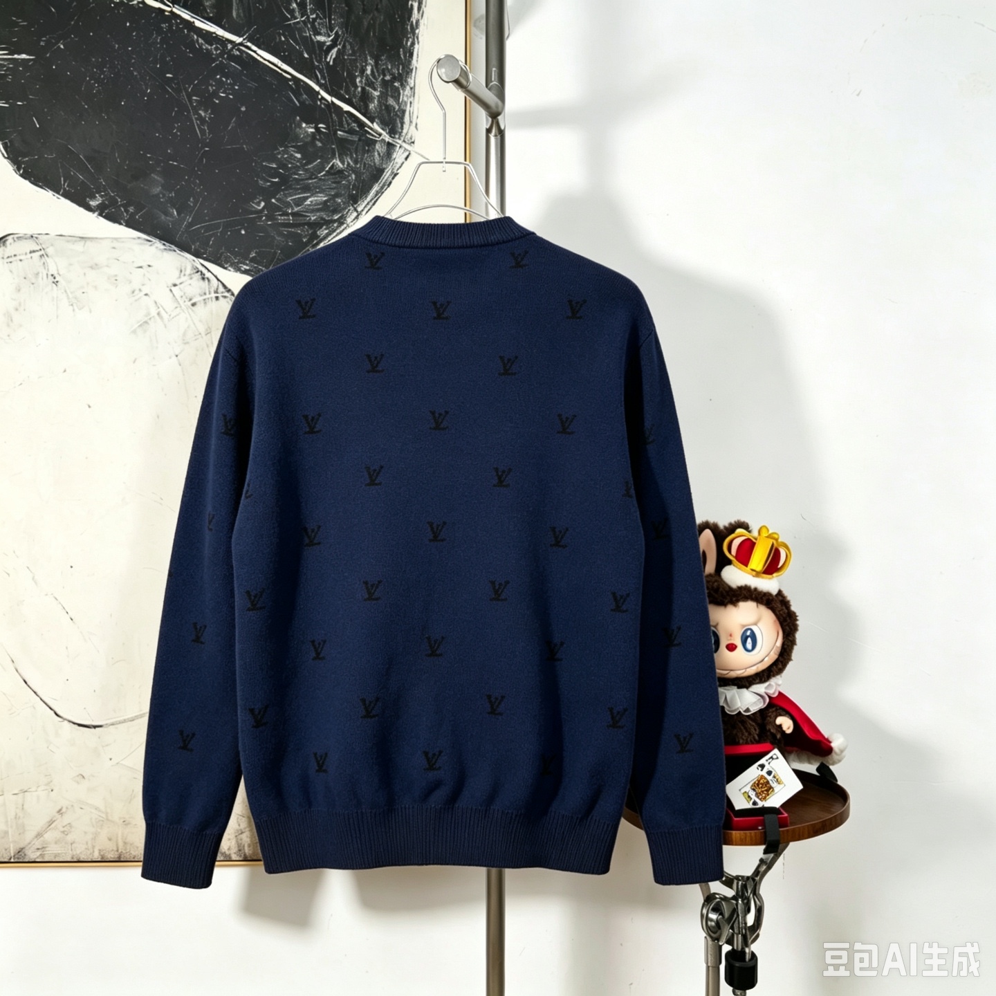 Cheap Louis Vuitton  Sweaters for Men in 227177, $70 USD- [IB227177] - Replica Louis Vuitton  Sweaters for Men