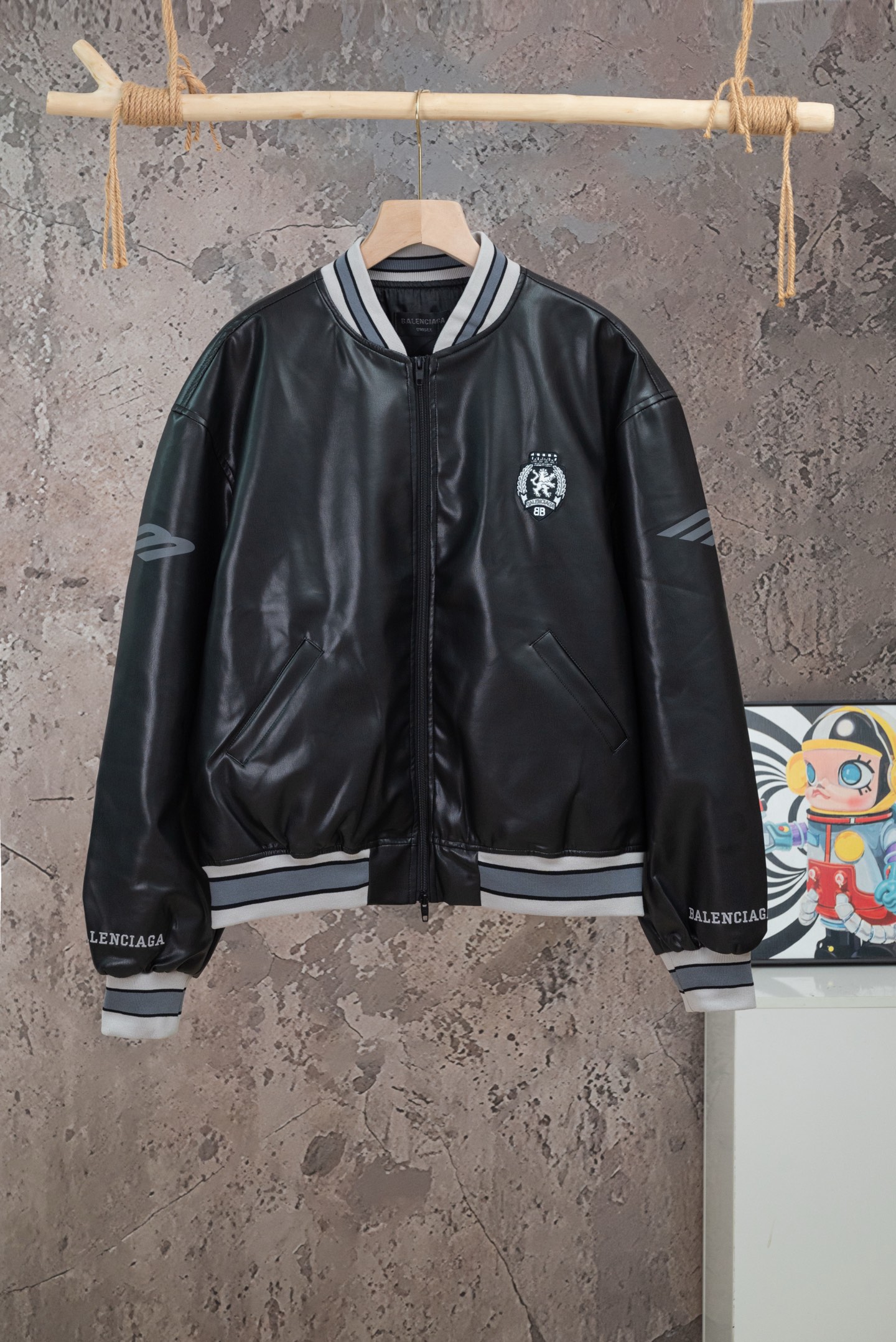 Cheap Balenciaga Jackets for Men in 227183, $75 USD- [IB227183] - Replica Balenciaga Jackets for Men
