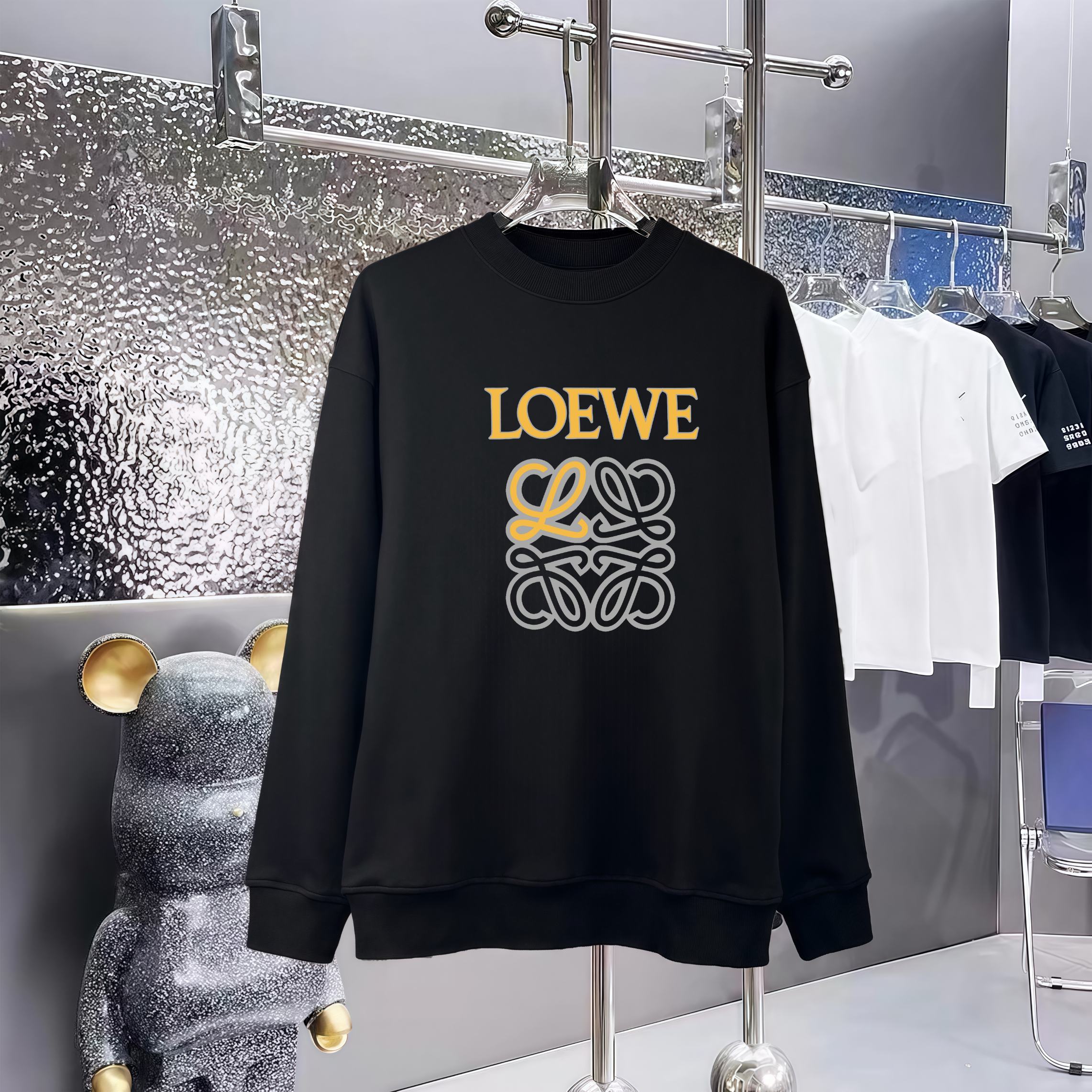 Cheap Loewe Hoodies in 227225, $50 USD- [IB227225] - Replica Loewe Hoodies